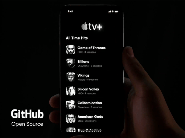 Long-press context menu presentation image