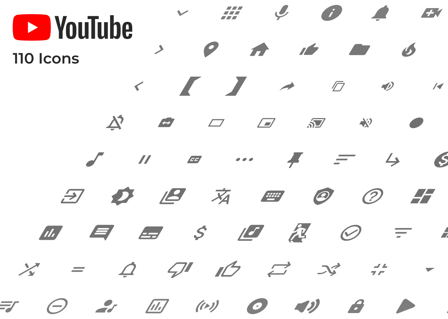 YouTube Icons presentation image