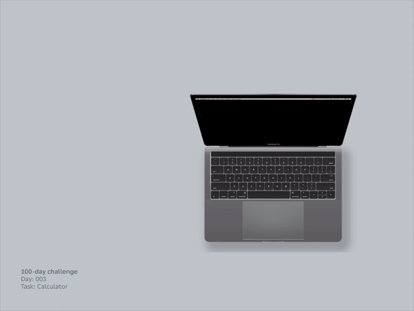 003 - Calculator presentation image