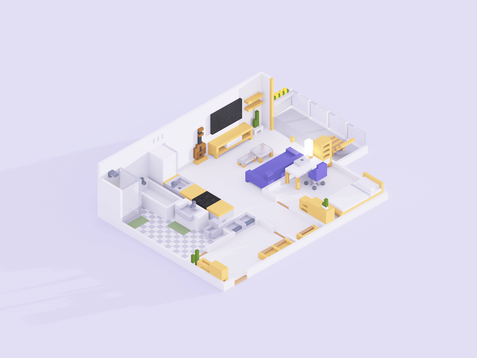 Browsing Apartments [Sketch + AE] presentation image