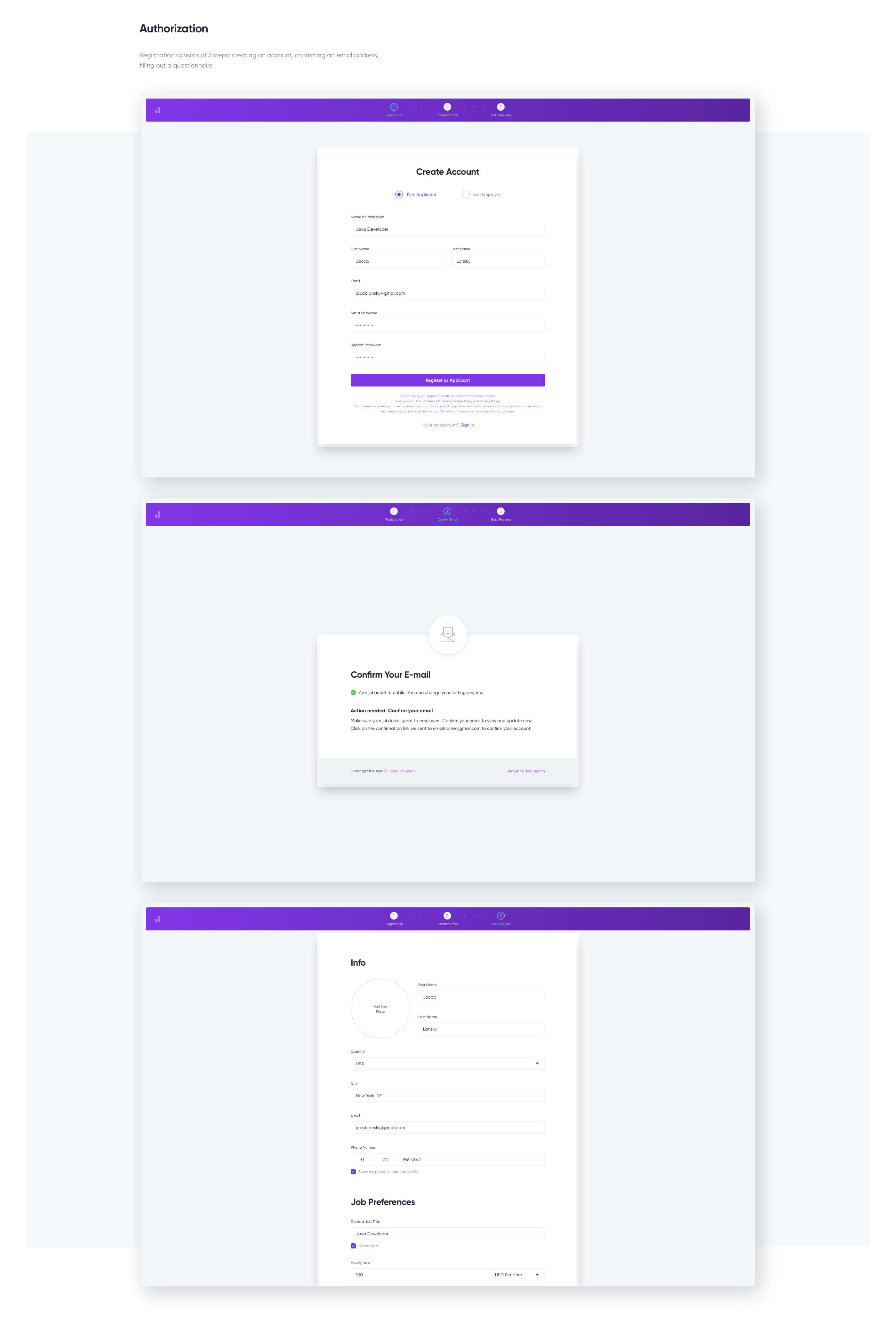 Jobify presentation image