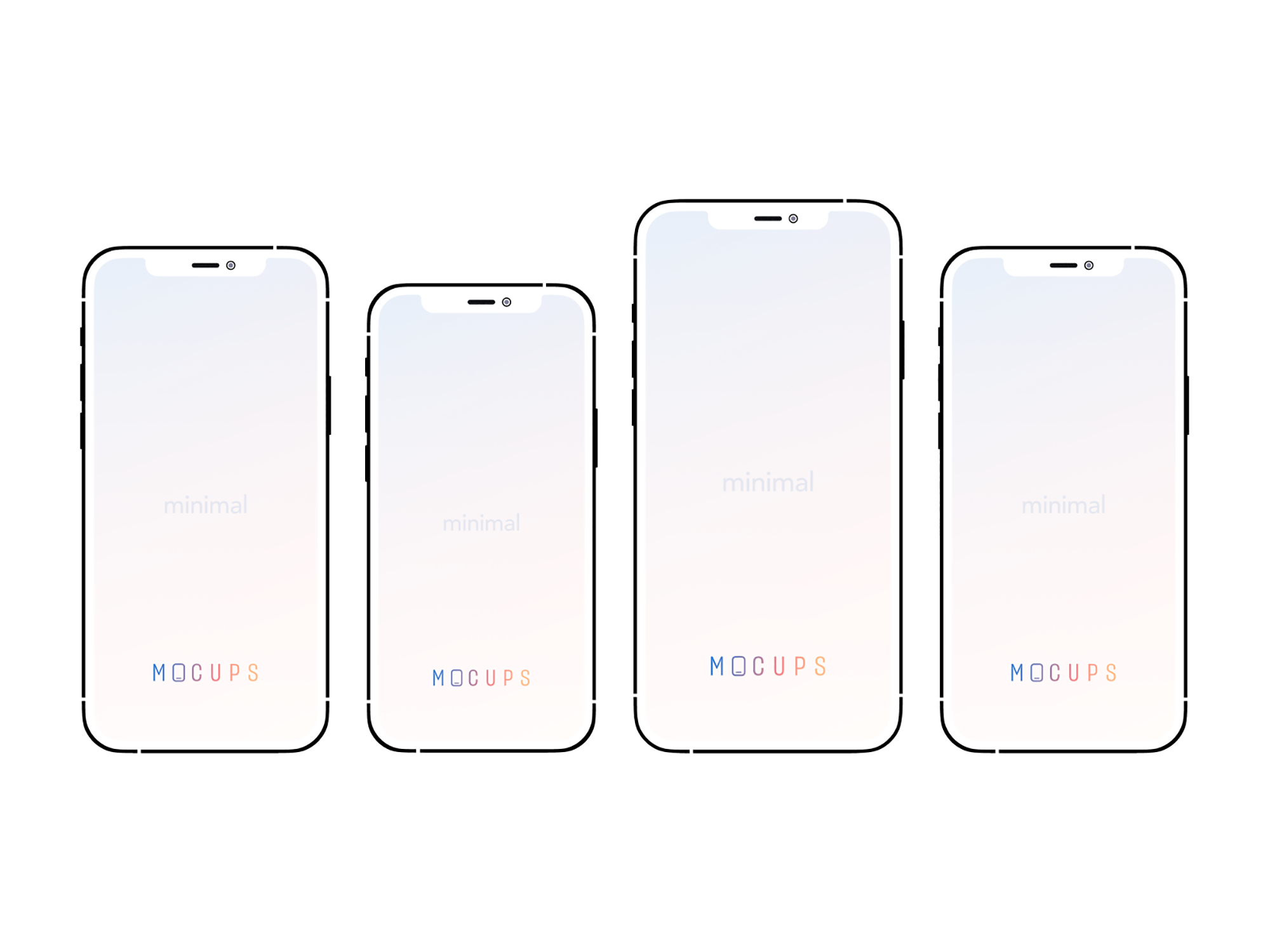 mocups - Freebies iPhone 12 Mockups presentation image