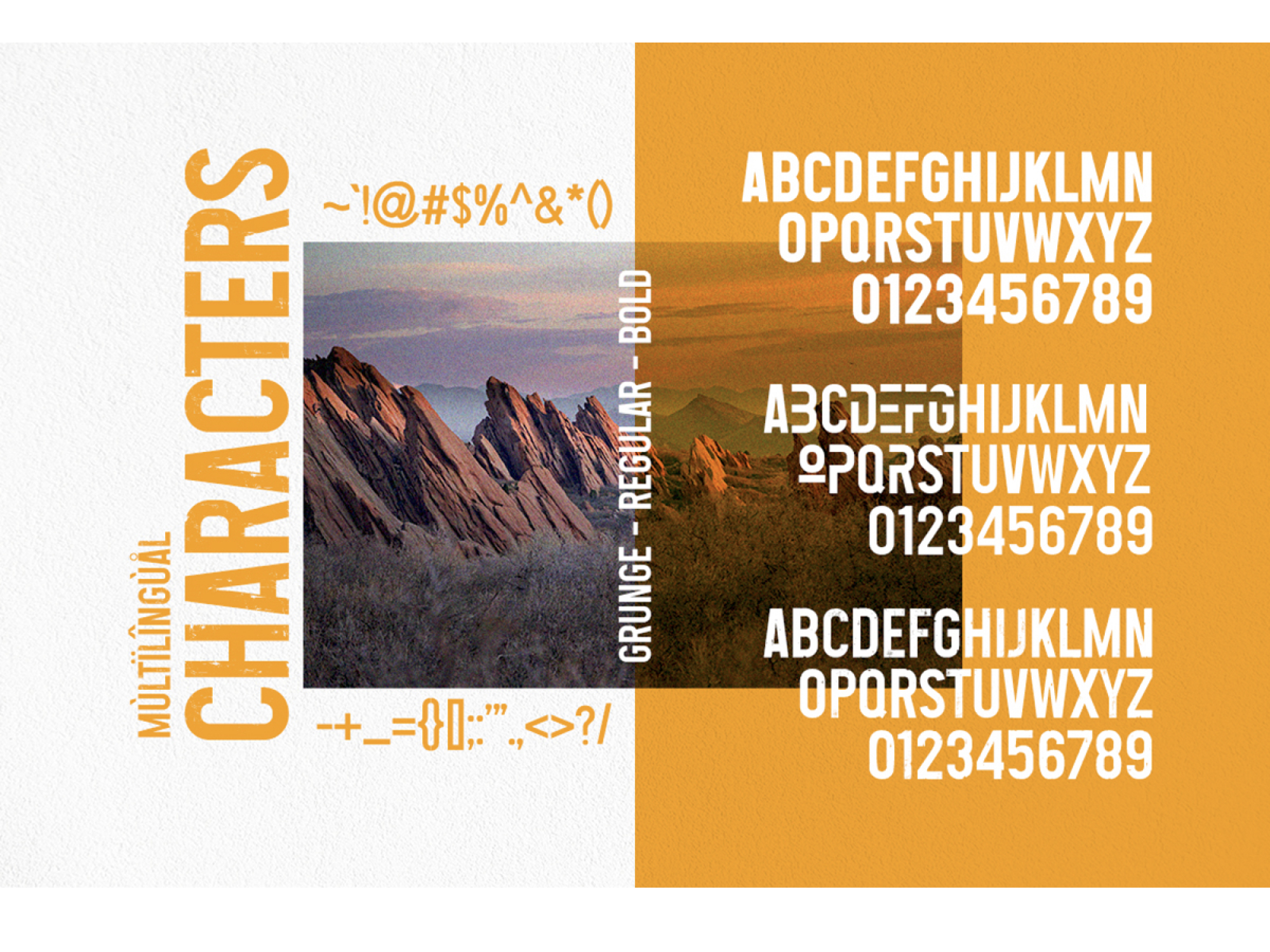 Tactico Sans Serif Font presentation image