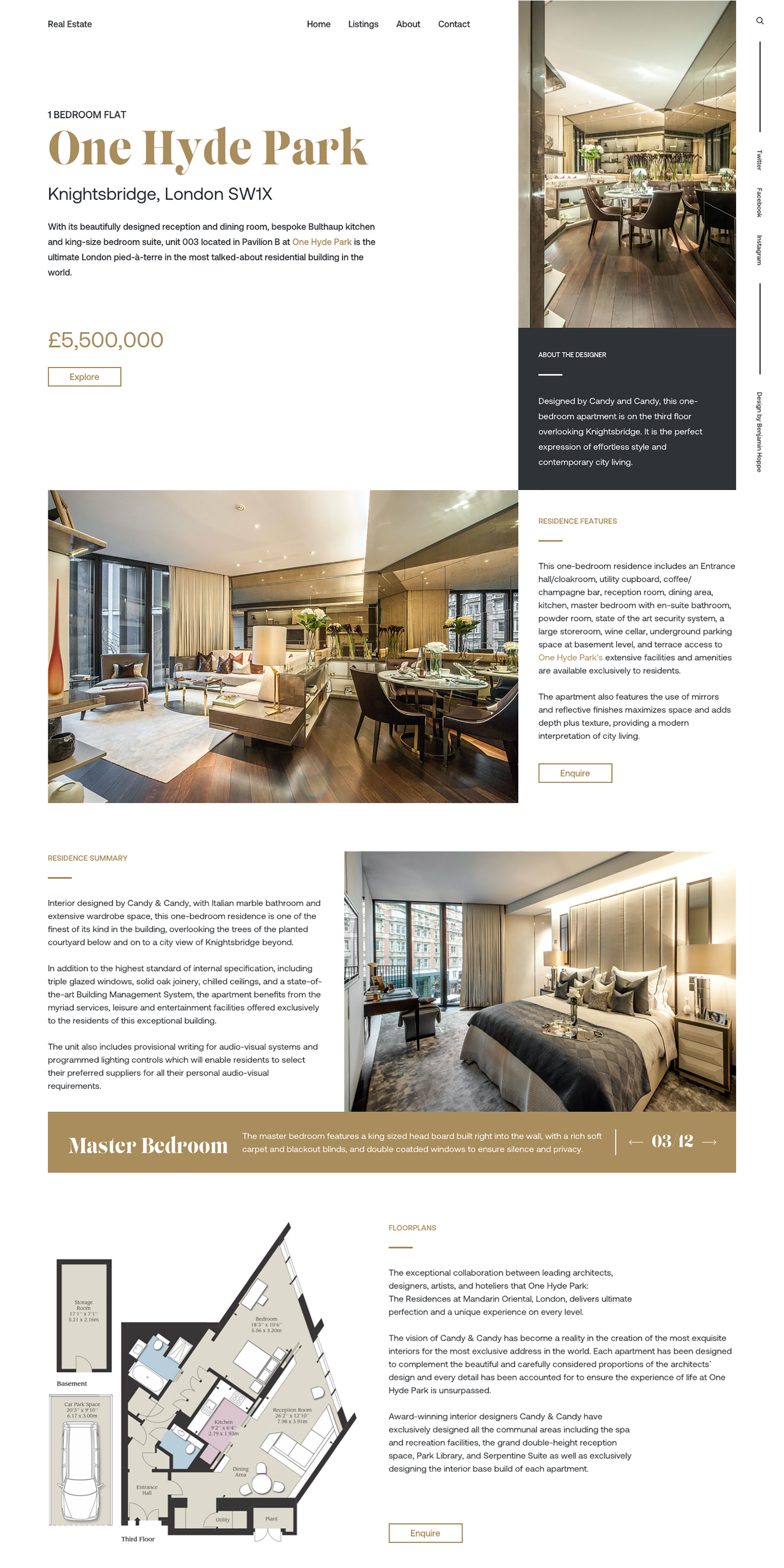 One Hyde Park - Unit Listing presentation image