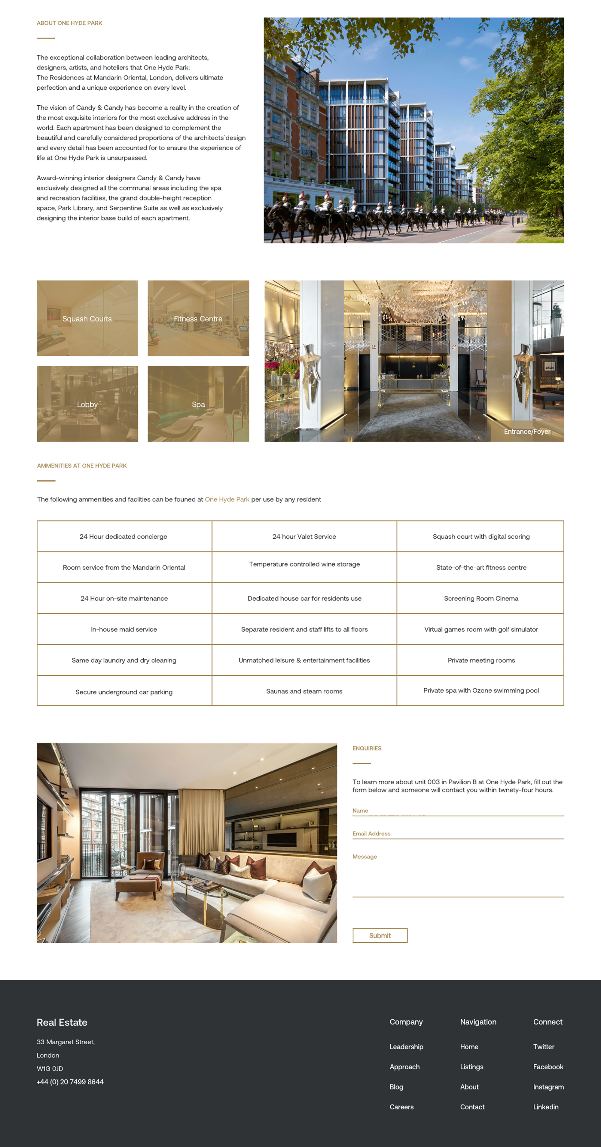 One Hyde Park - Unit Listing presentation image