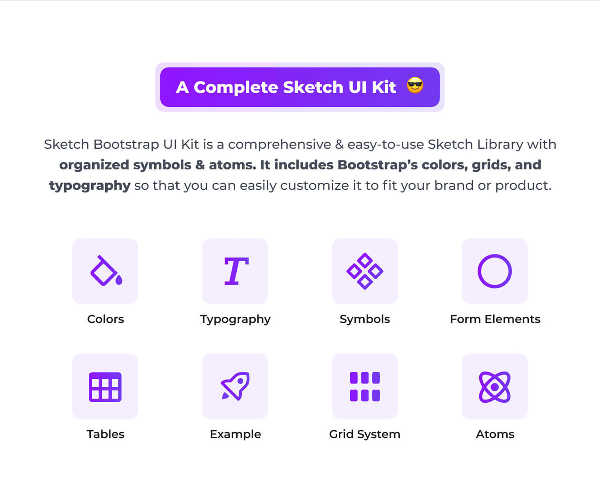 Free Sketch Bootstrap 5 UI Kit presentation image