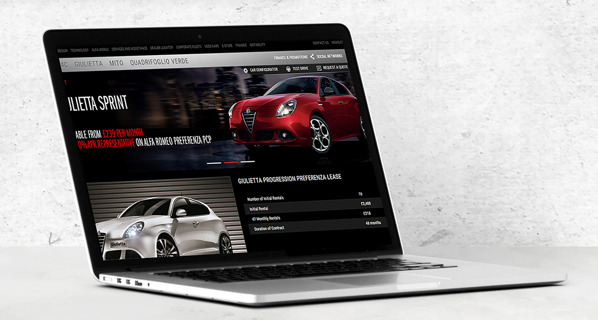 Poster and Laptop PSD Mockup presentation image