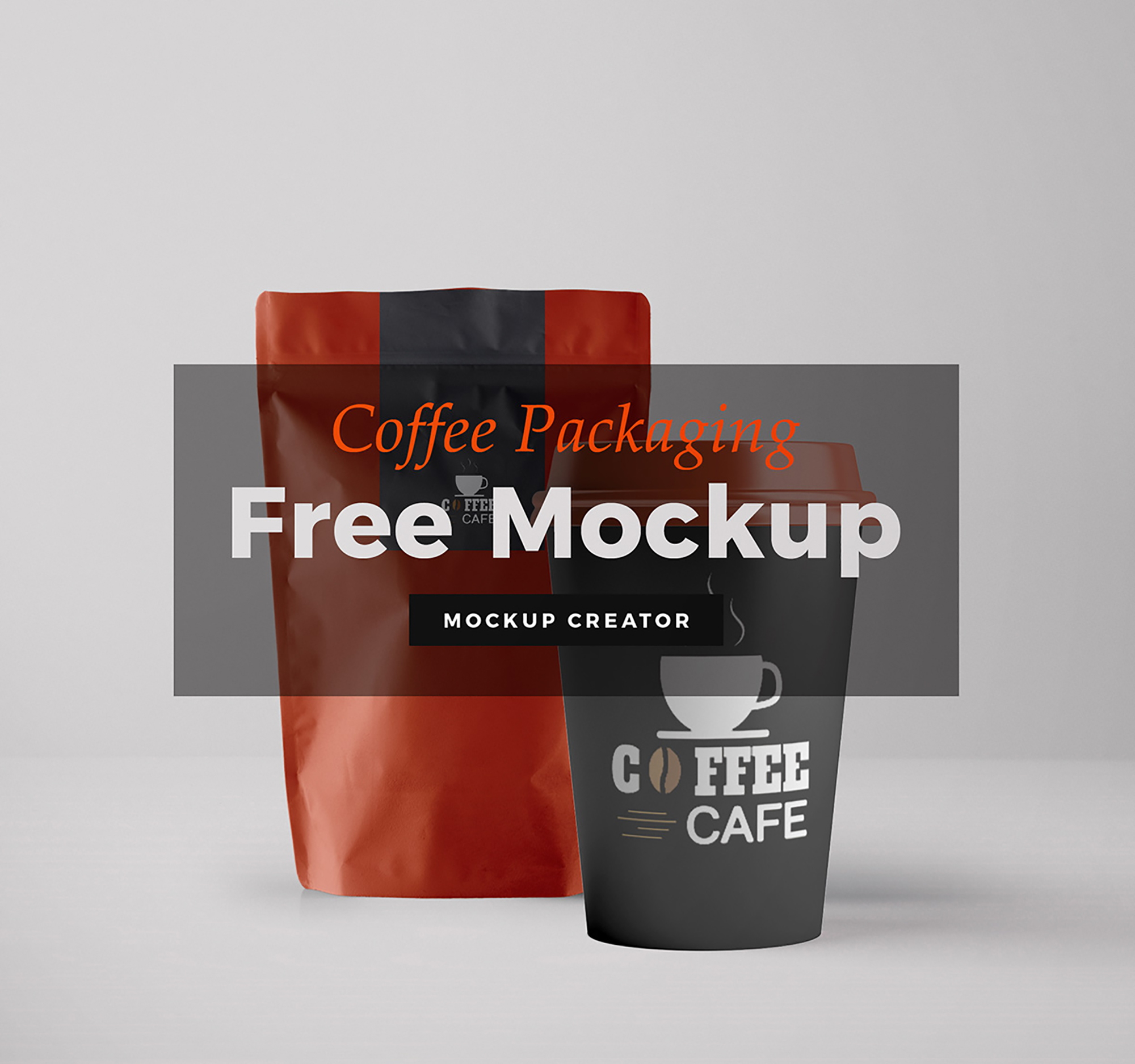 Free Mockup - Coffee Packaging presentation image