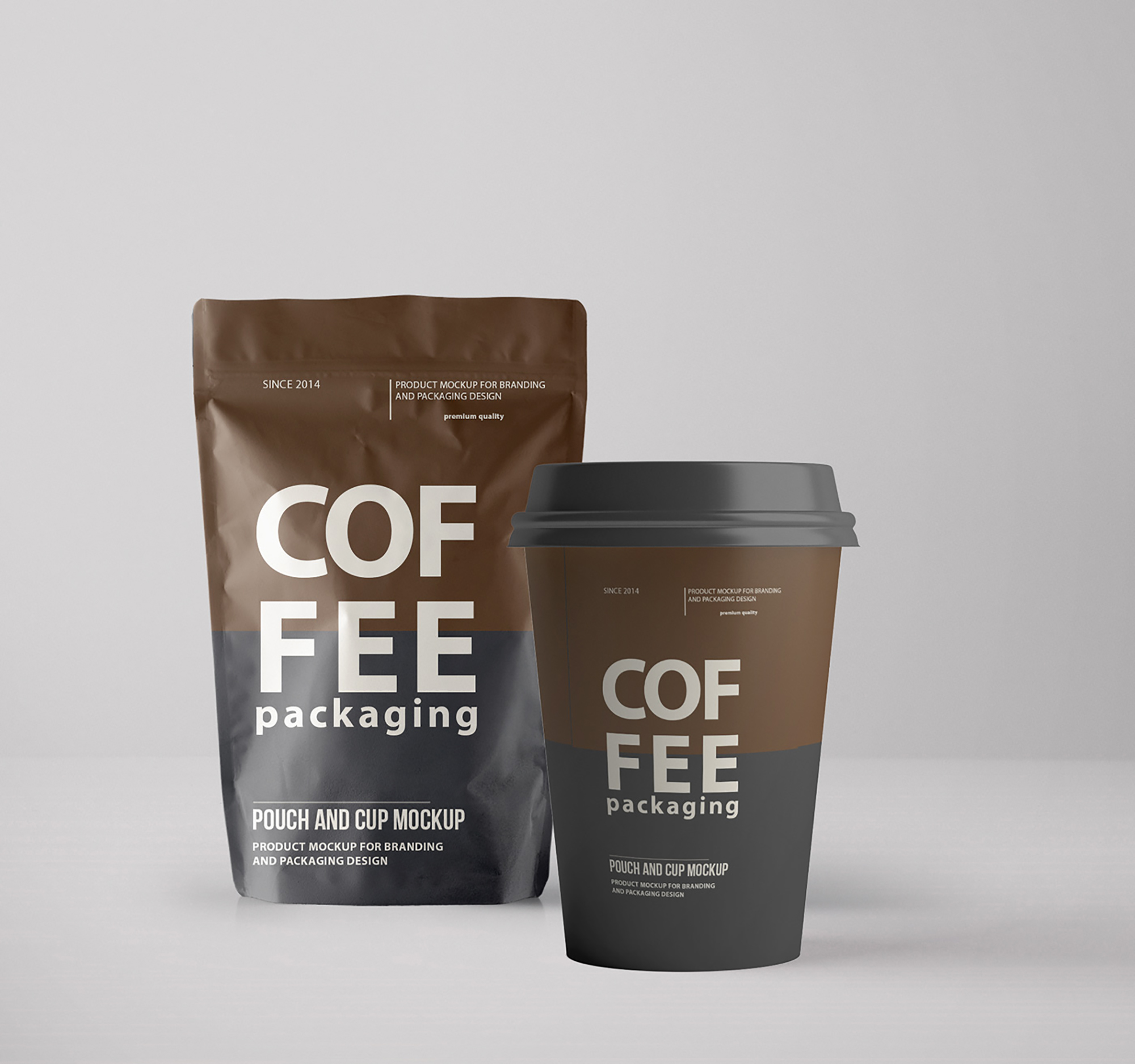 Free Mockup - Coffee Packaging presentation image