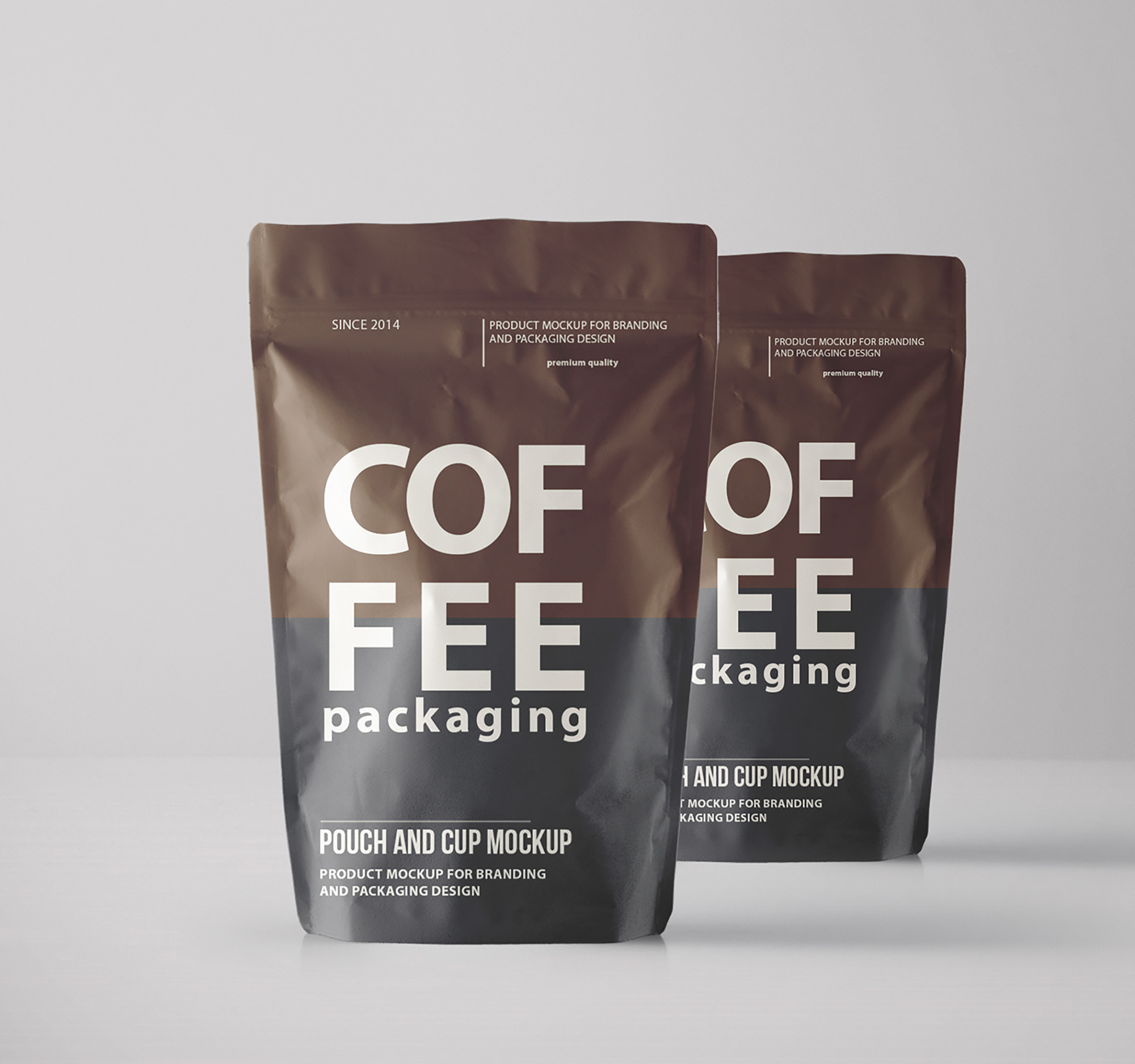 Free Mockup - Coffee Packaging presentation image