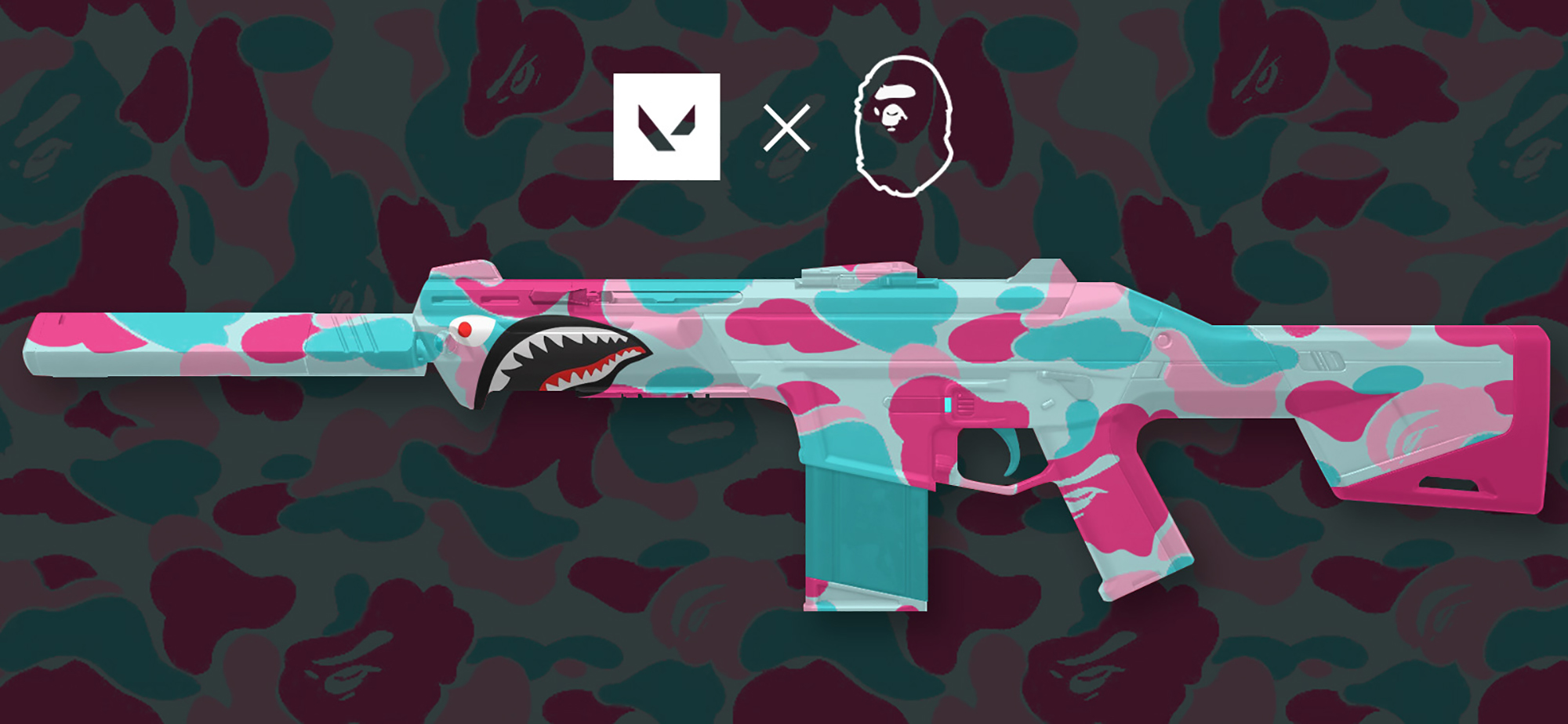 VALORANT™ PHANTOM FREE PSD MOCKUP presentation image