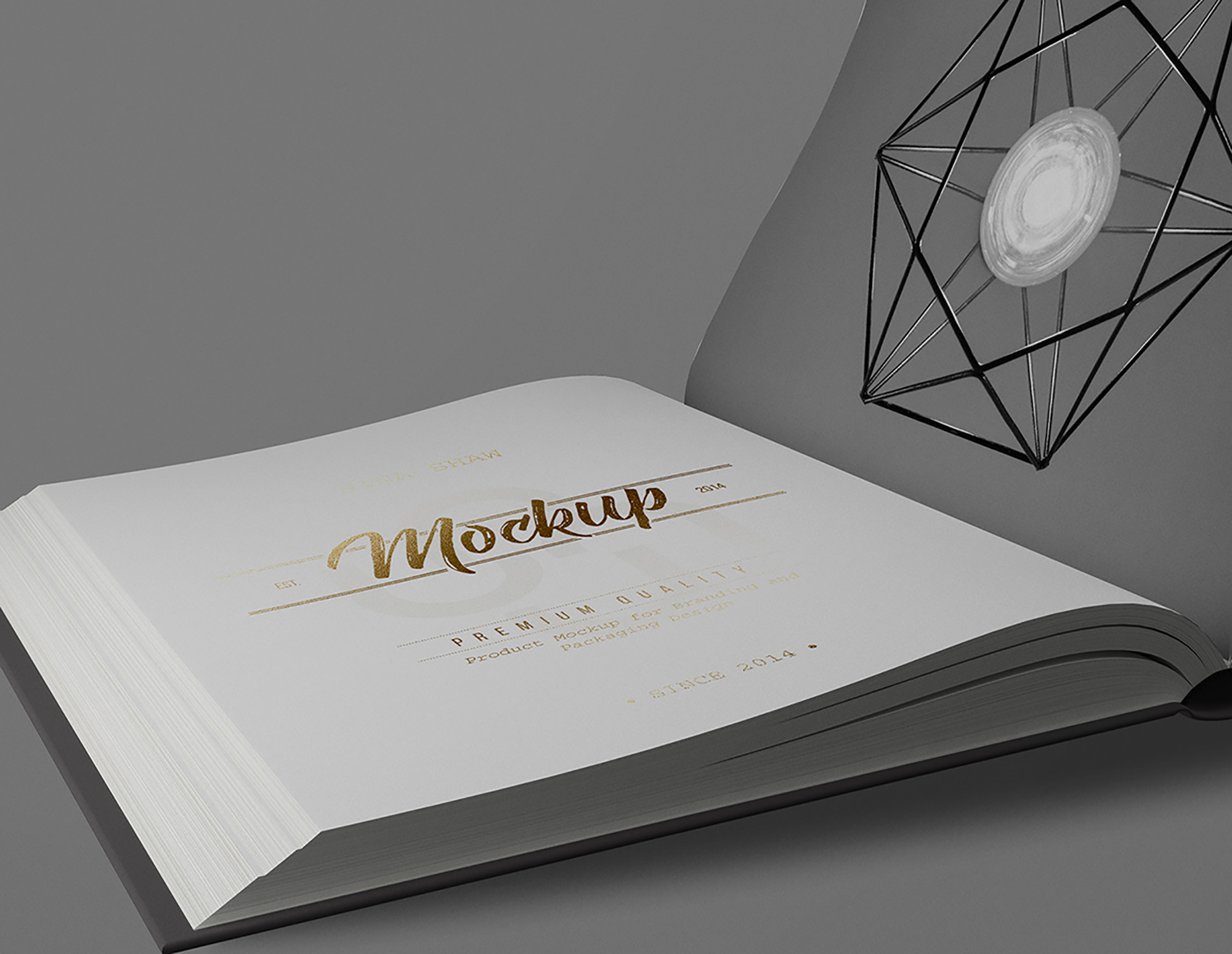 HardCover Book Mockup presentation image