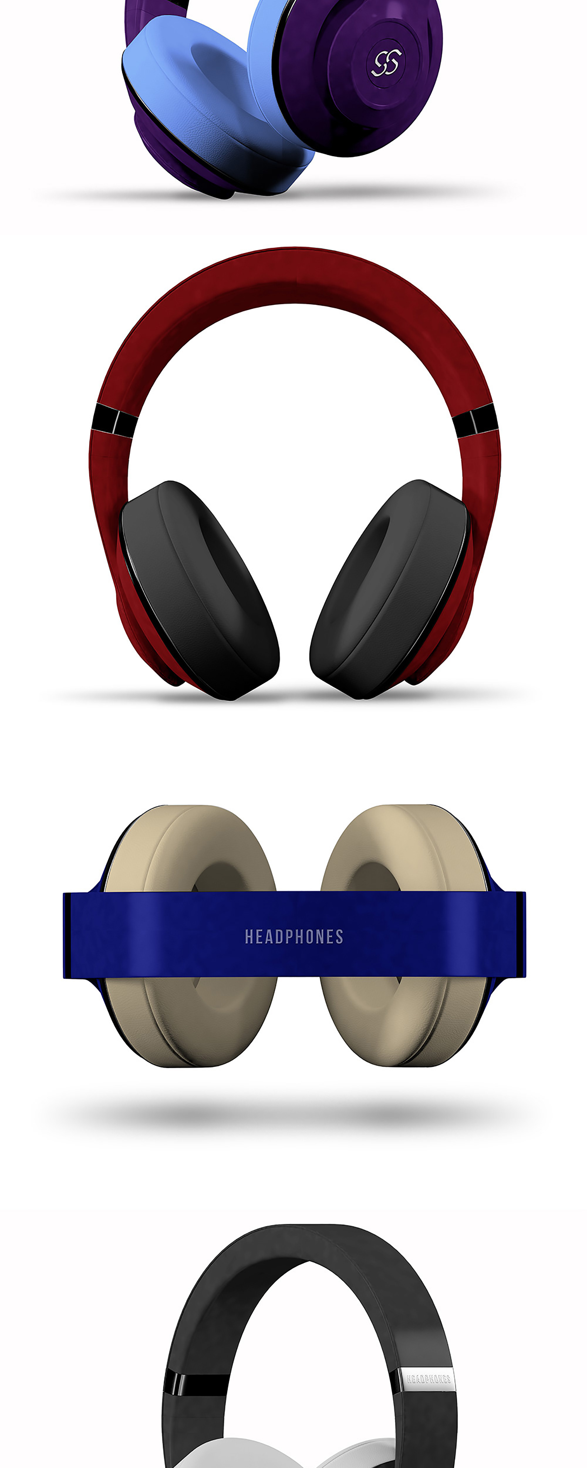 Headphones Mockup Pack presentation image