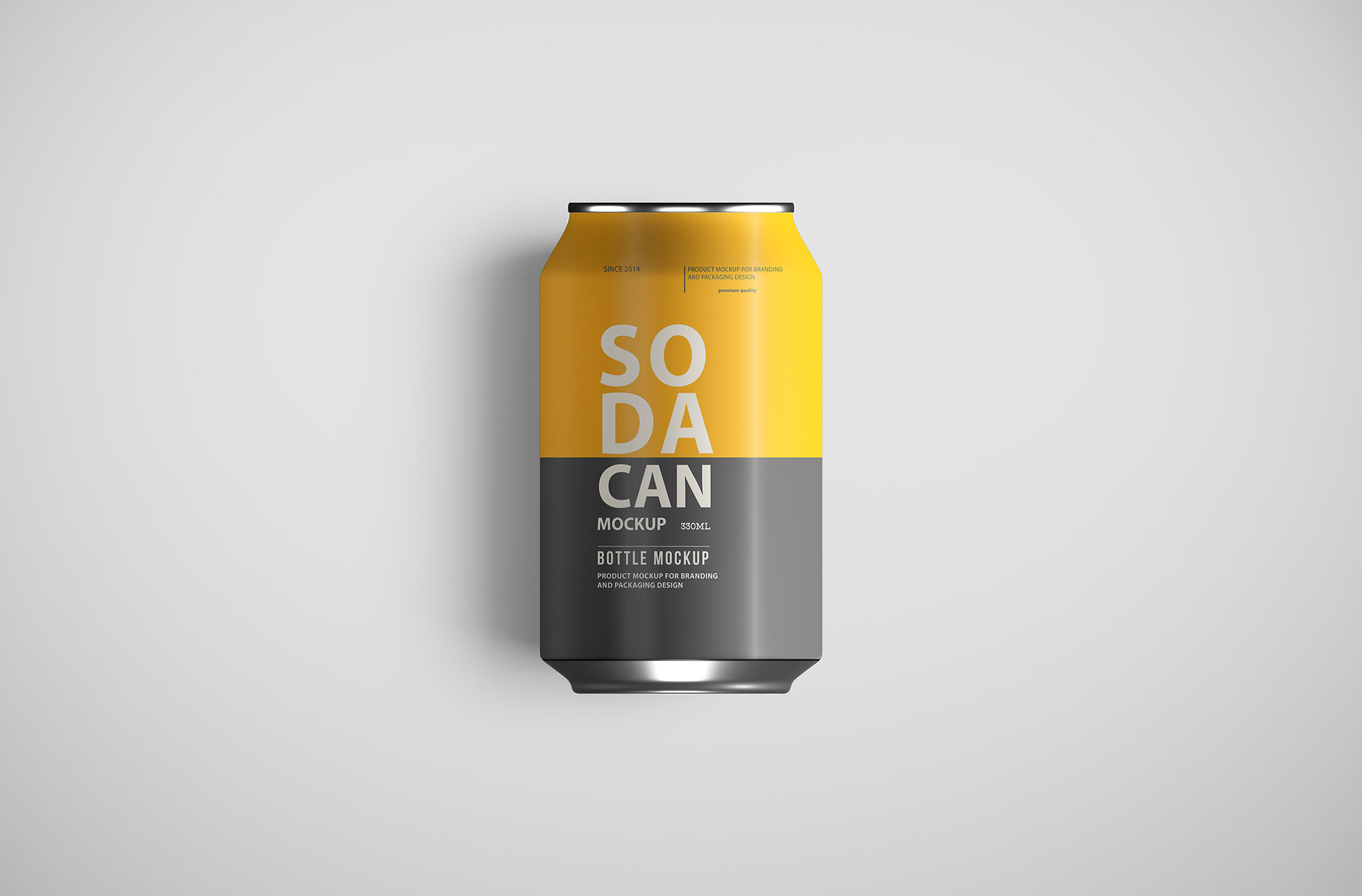 Soda Can Mockup Pack presentation image