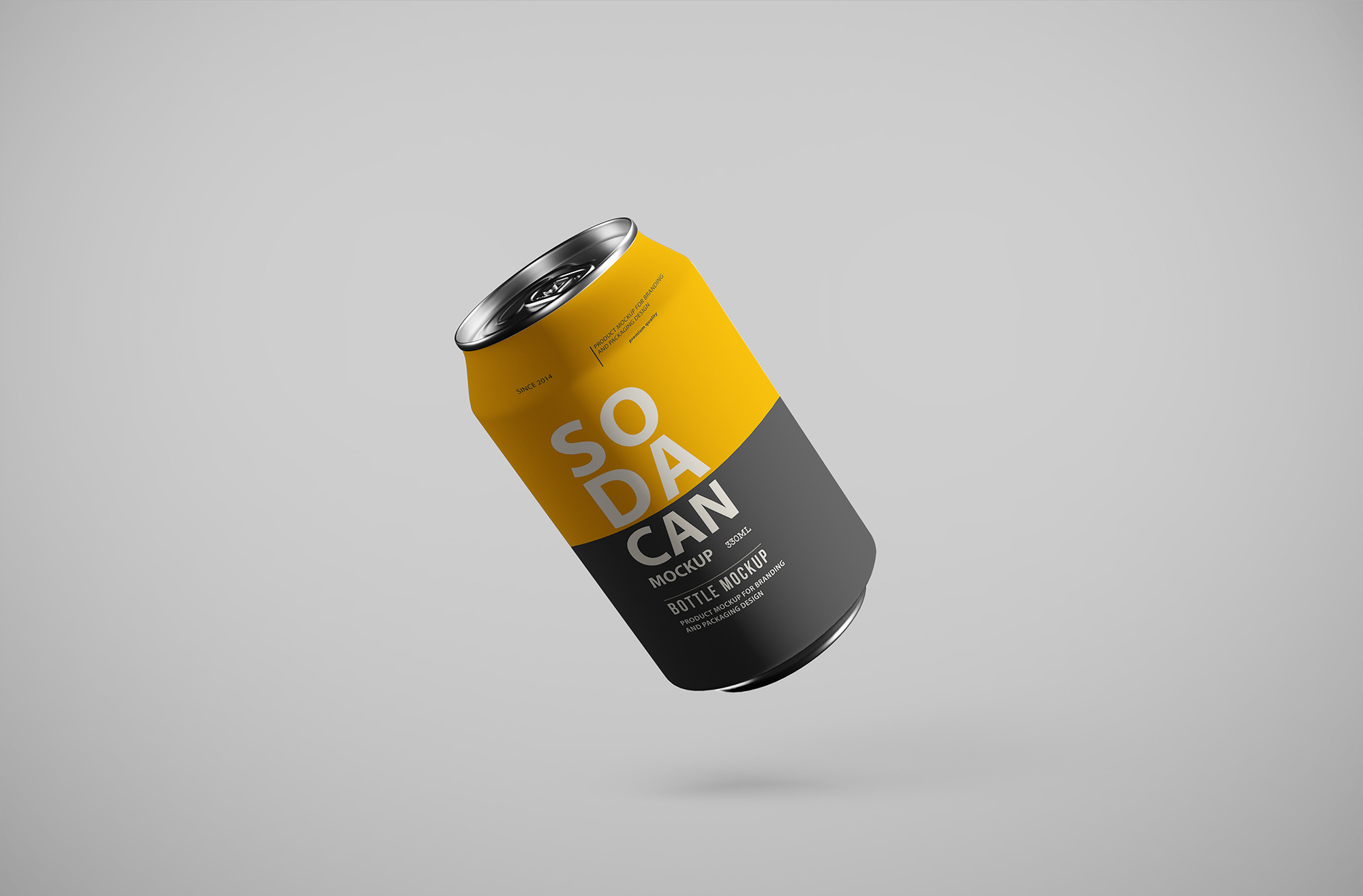 Soda Can Mockup Pack presentation image