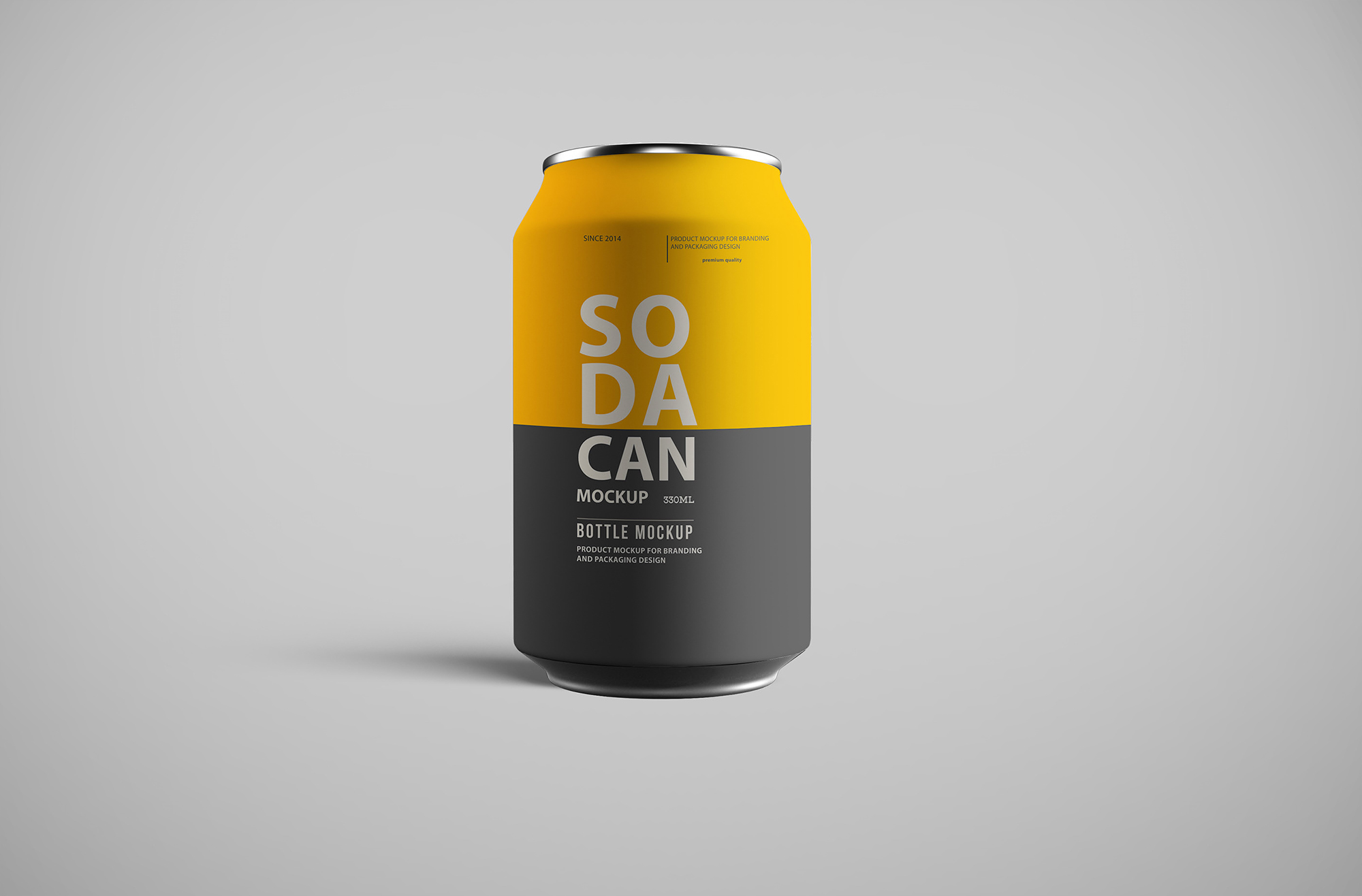Soda Can Mockup Pack presentation image