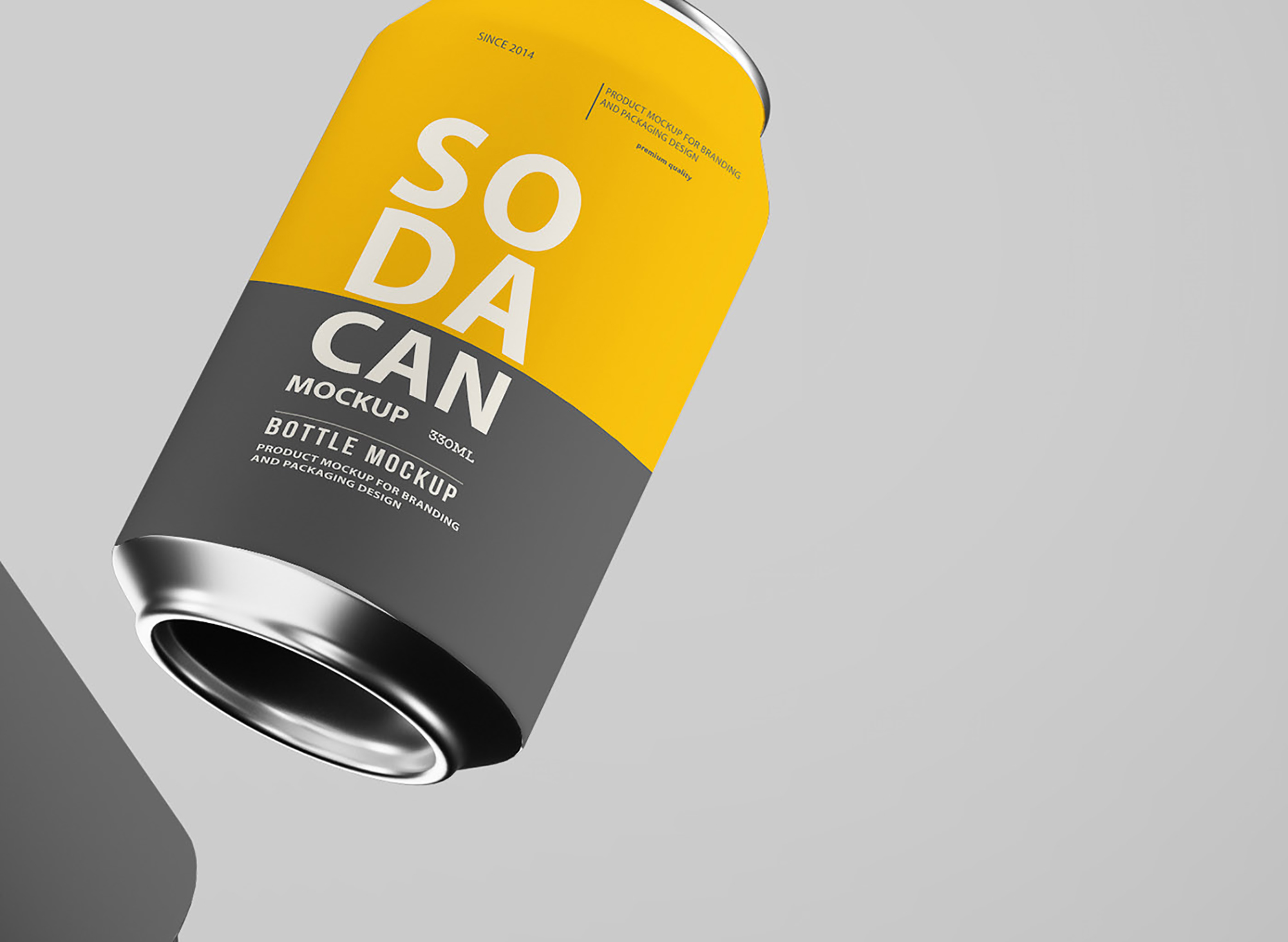 Soda Can Mockup Pack presentation image