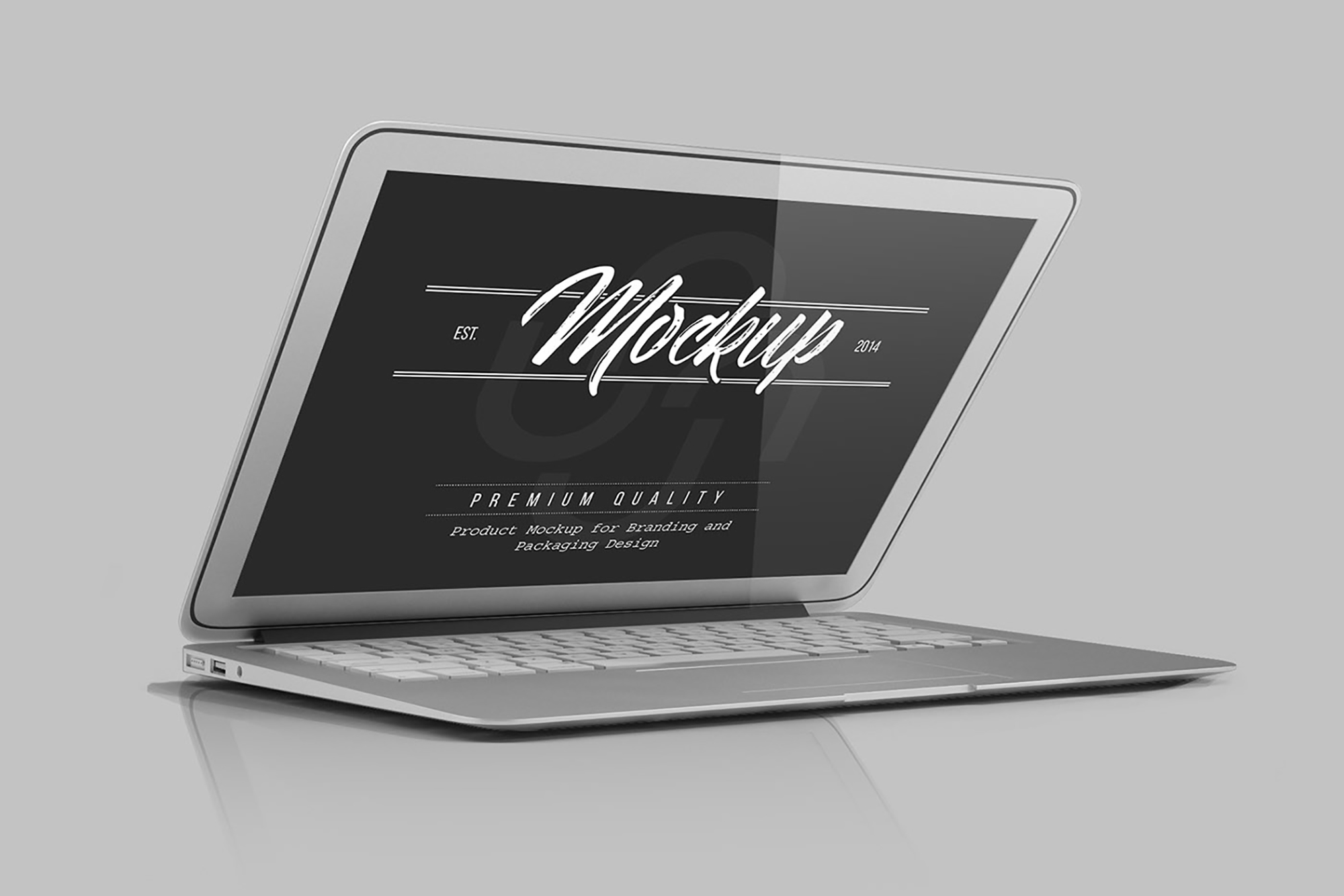 Laptop Mockup Pack presentation image