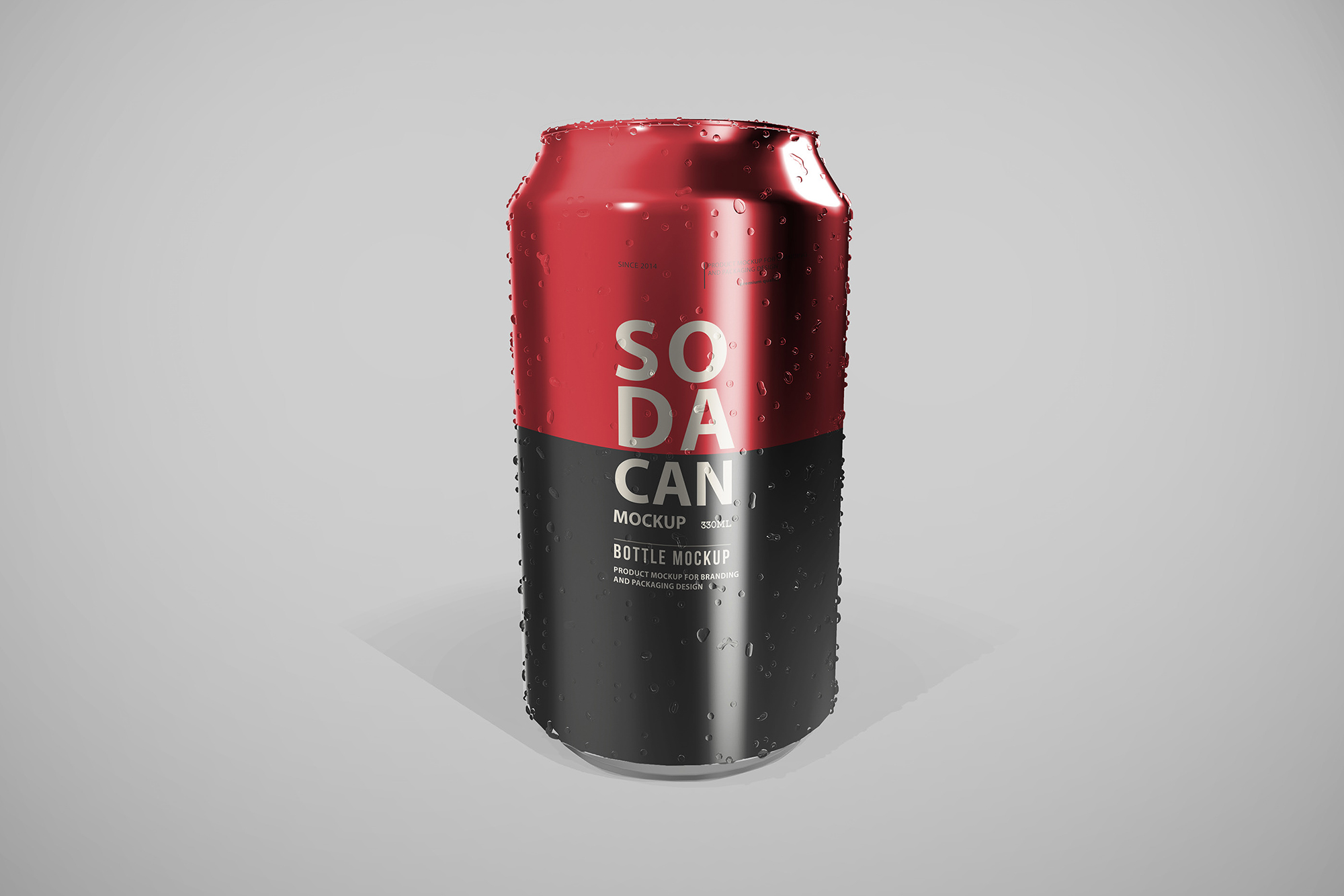 Soda Can Mockup presentation image