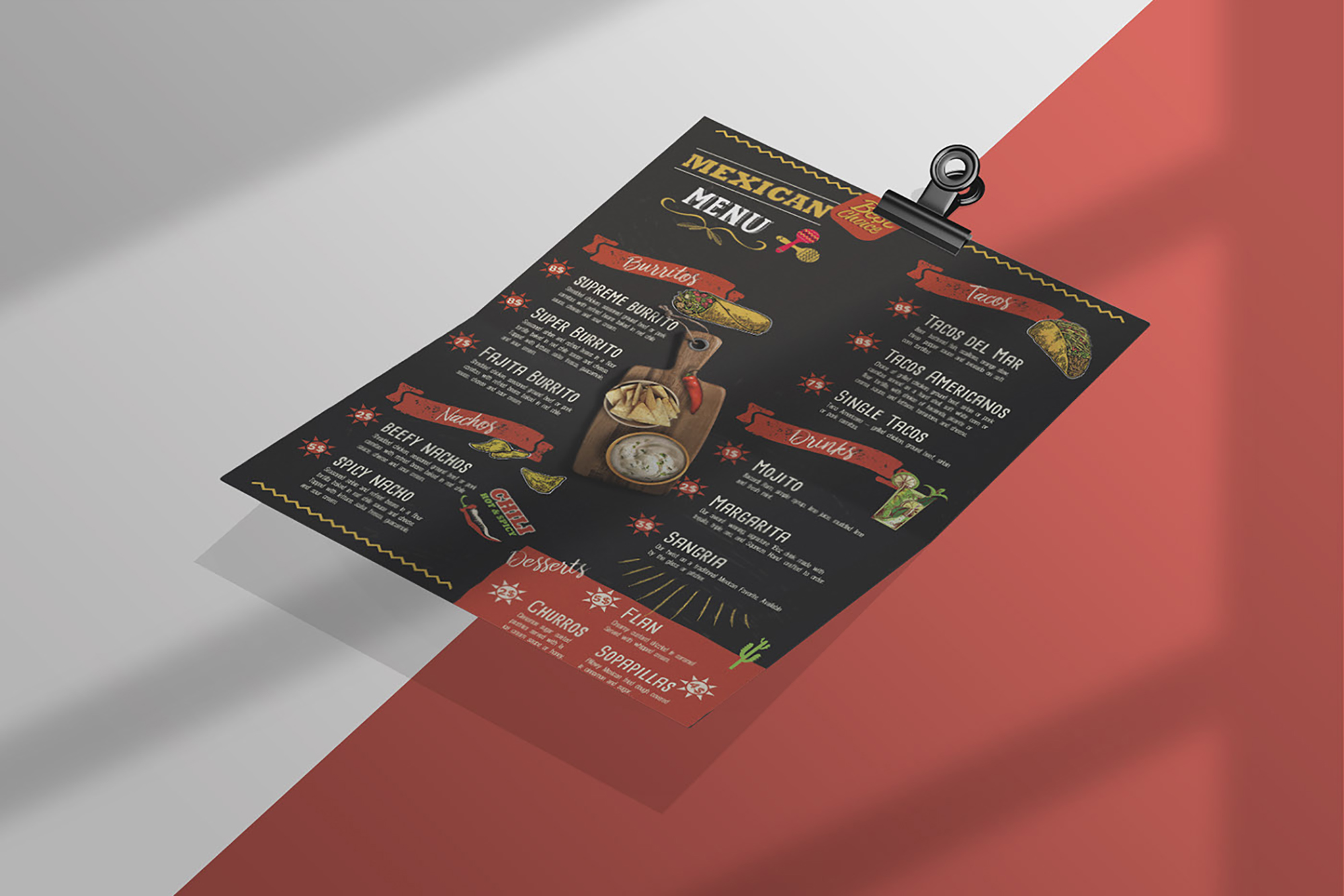 Folded Paper Mockup presentation image