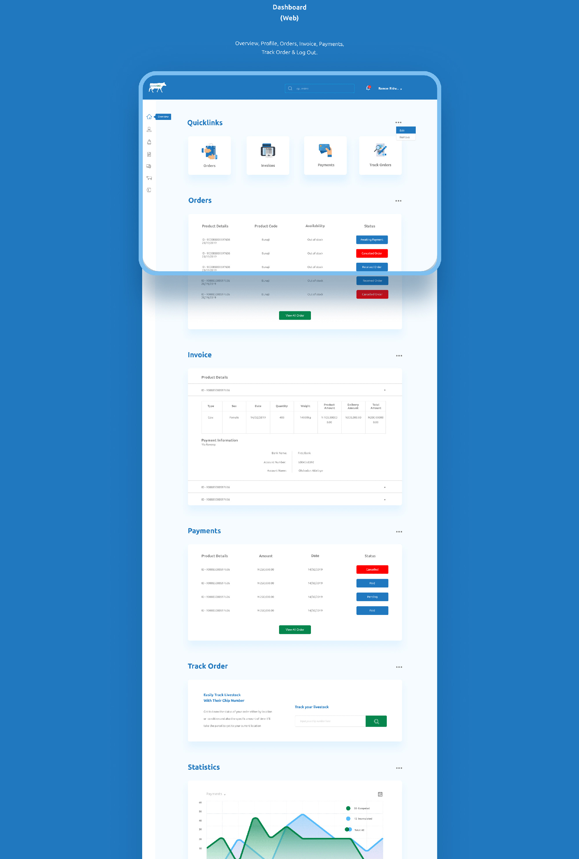Livestock UI Kit presentation image
