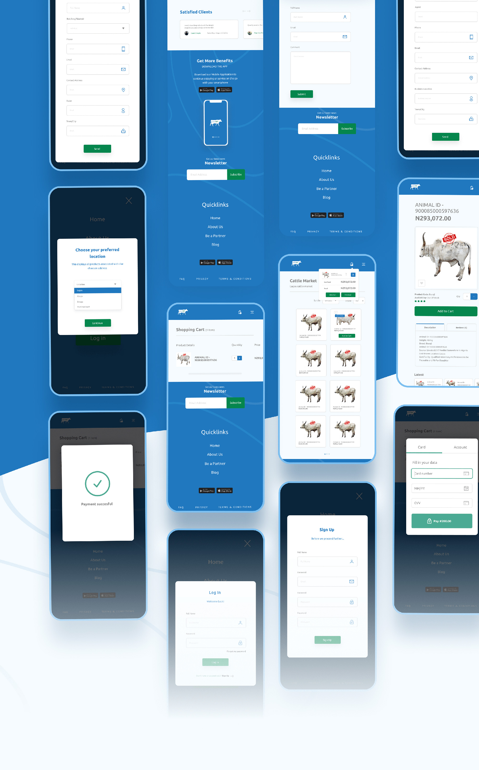 Livestock UI Kit presentation image