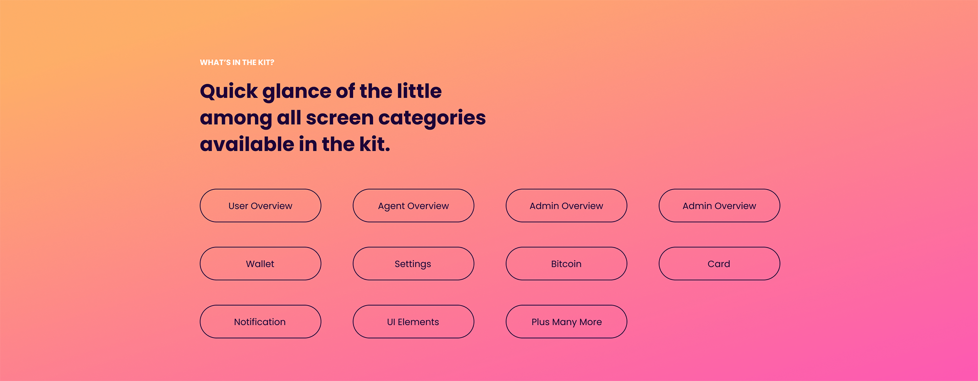 Web Dashboard UI Kit (Light and Dark) presentation image