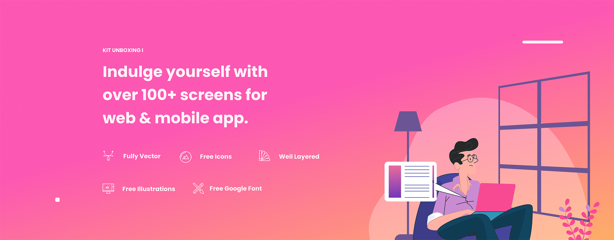 CoinBase - Web & Mobile Free UI Kit presentation image