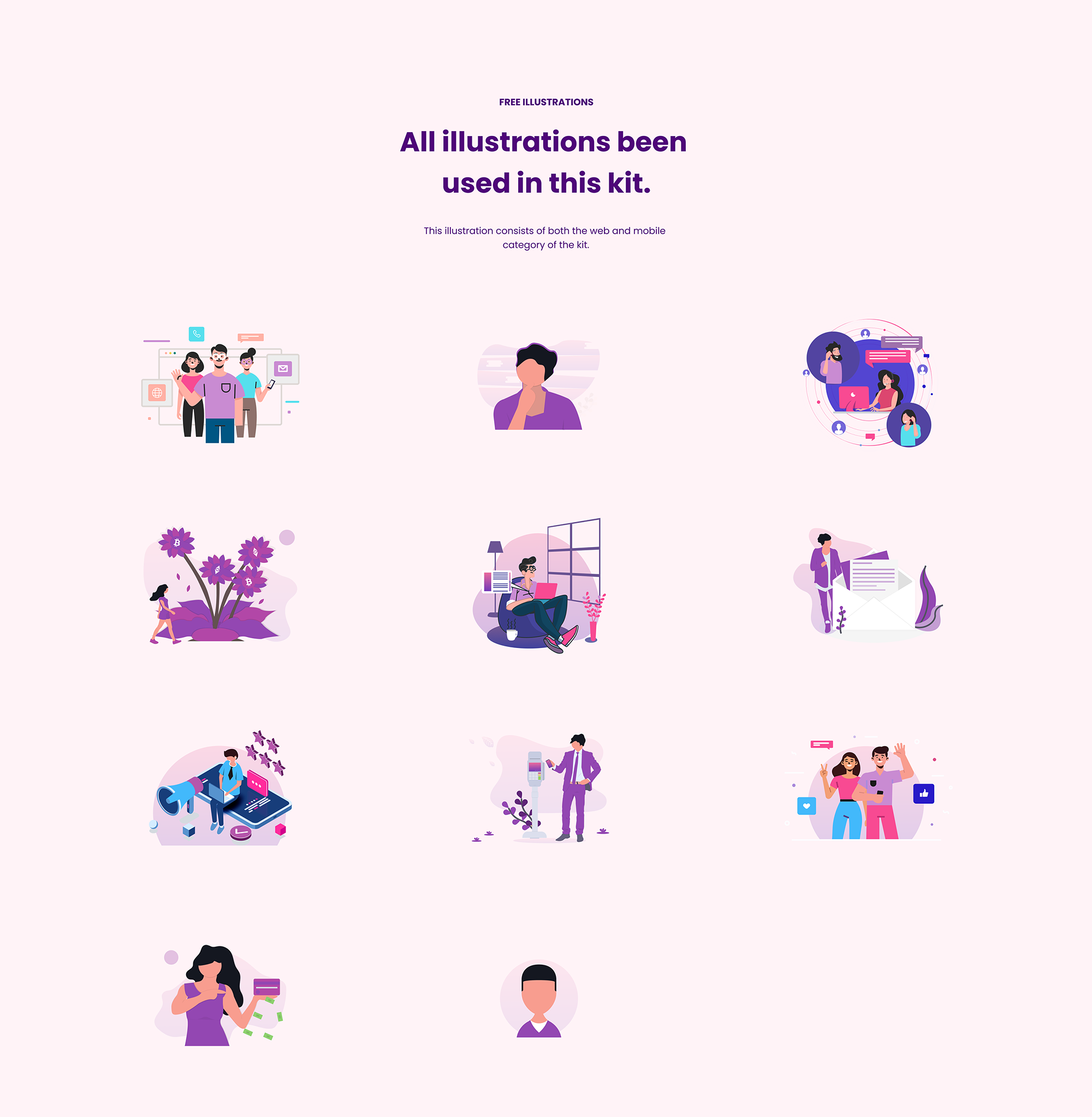 CoinBase - Web & Mobile Free UI Kit presentation image