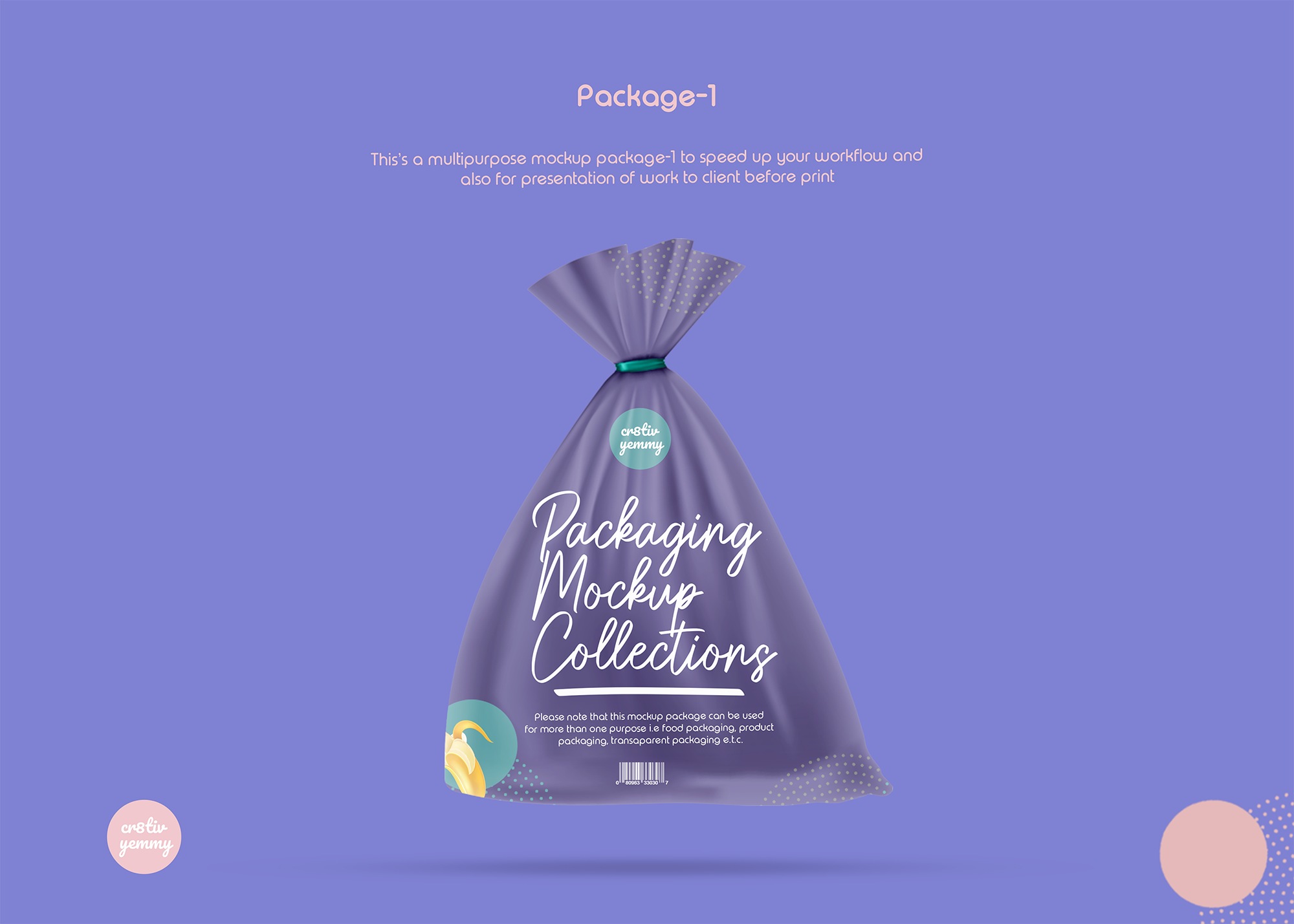 Food Packaging Mockup Collections Free Download Volume 1 presentation image