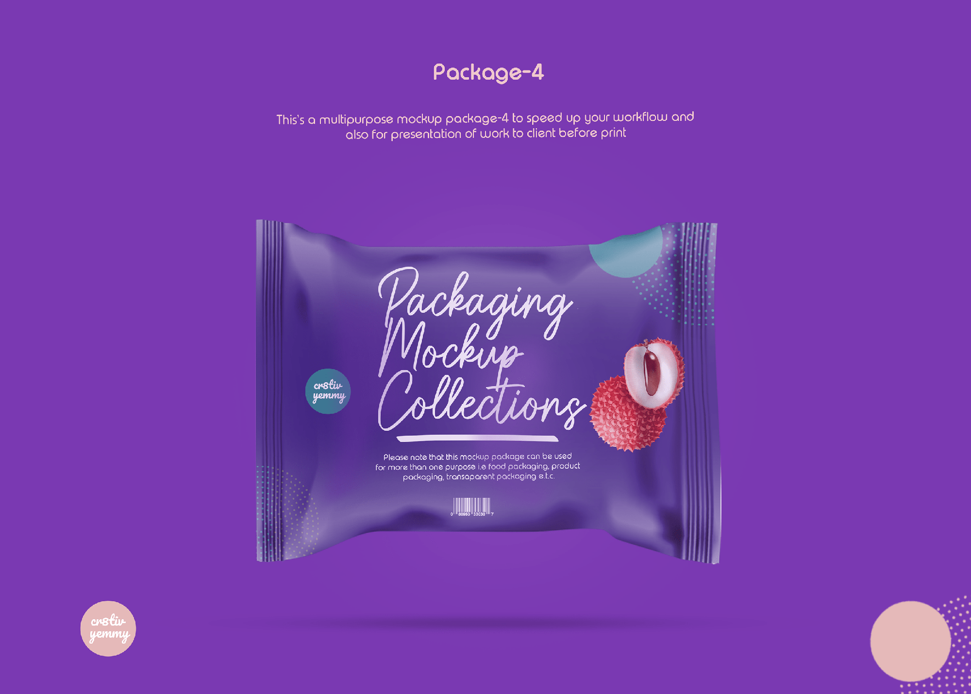 Food Packaging Mockup Collections Free Download Volume 1 presentation image