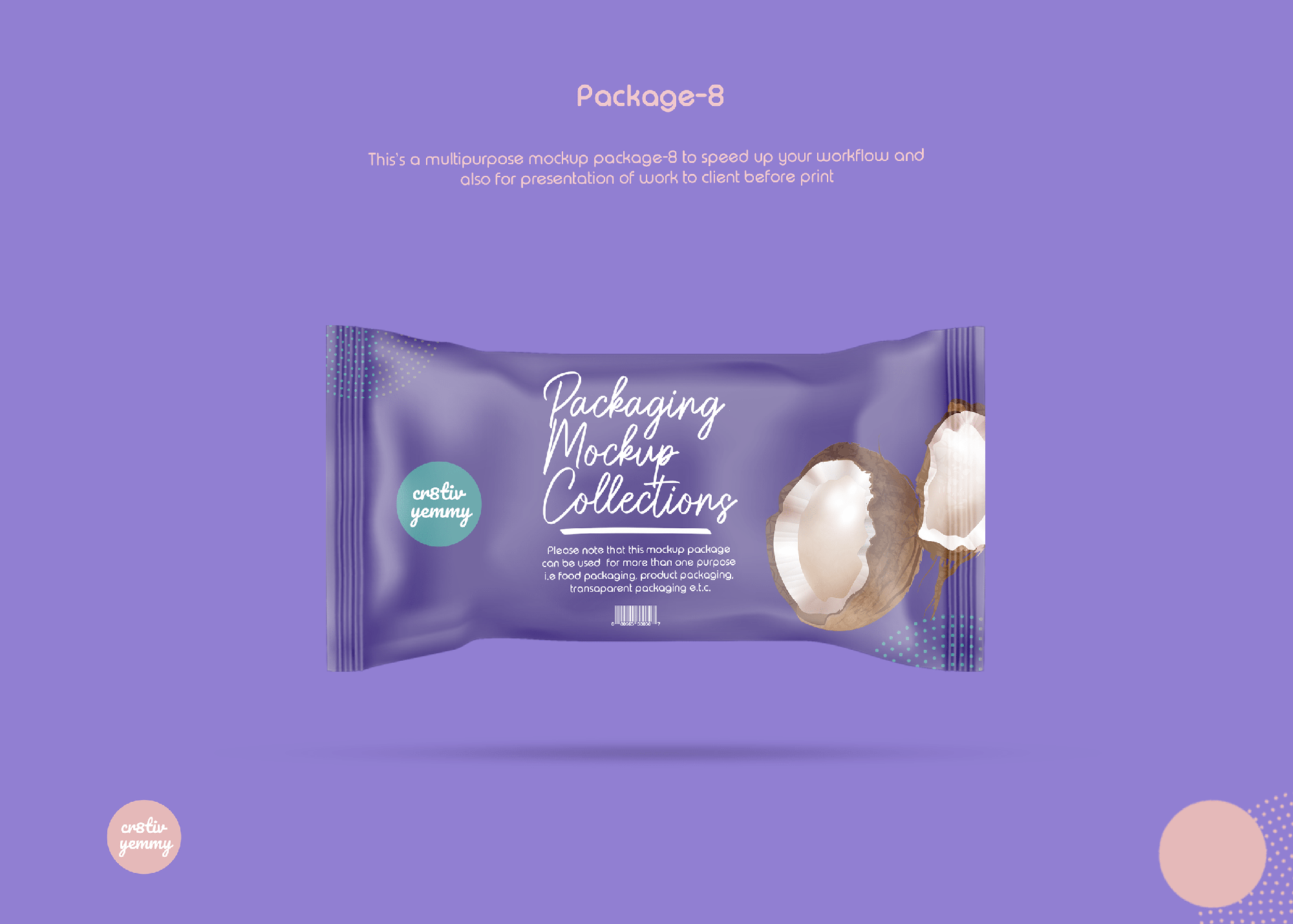 Food Packaging Mockup Collections Free Download Volume 1 presentation image