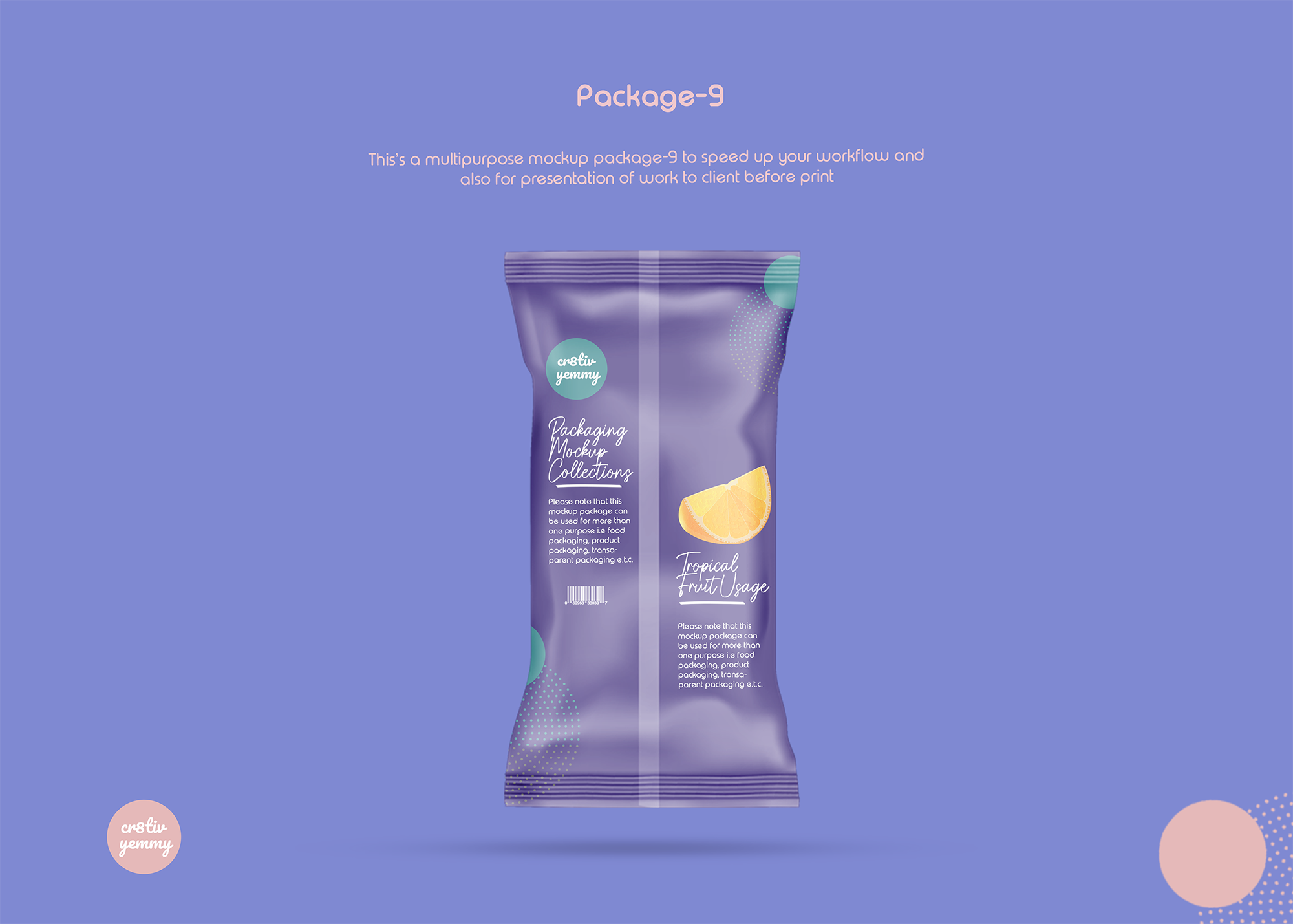 Food Packaging Mockup Collections Free Download Volume 1 presentation image