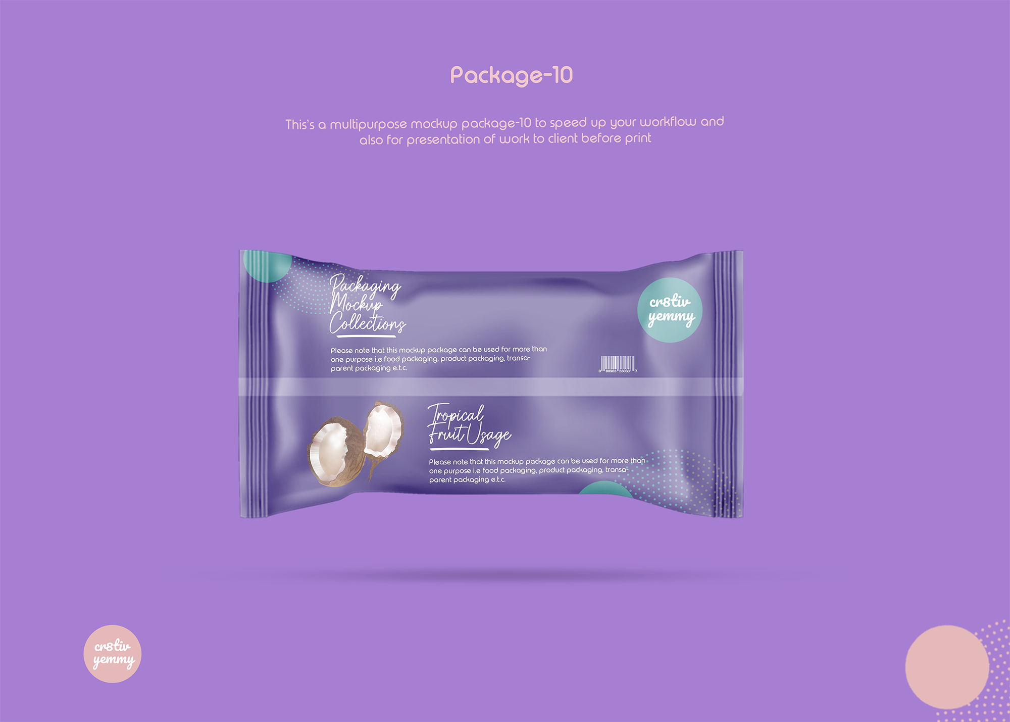 Food Packaging Mockup Collections Free Download Volume 1 presentation image