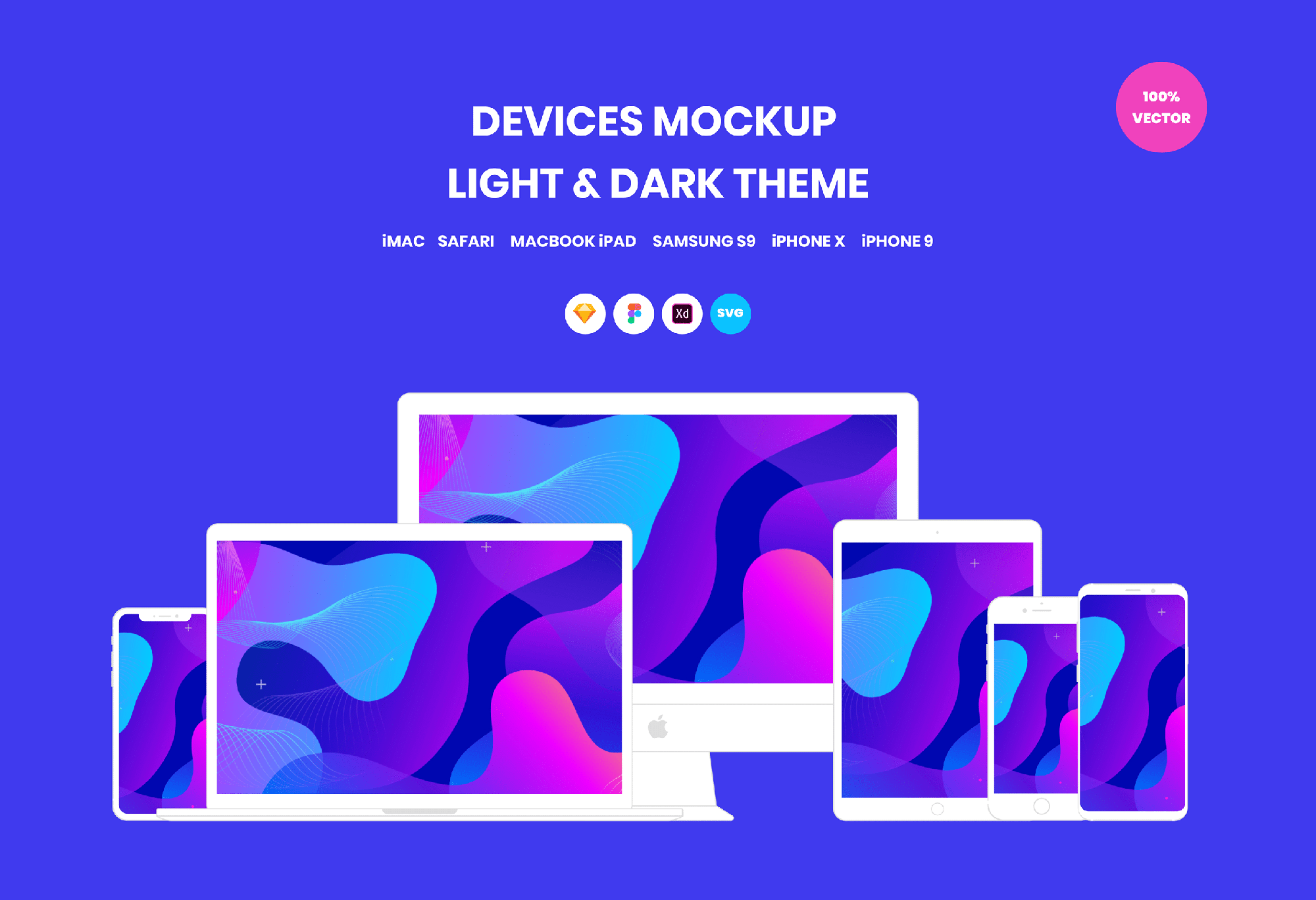 Devices Vector Mockup presentation image