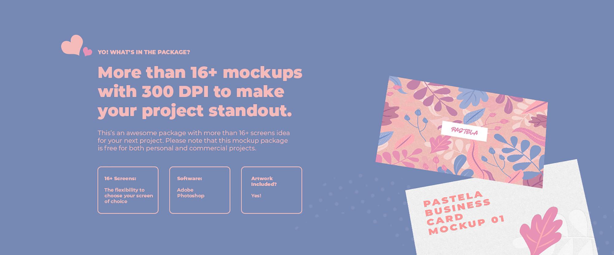 Business Card Mockup Collection V1 presentation image