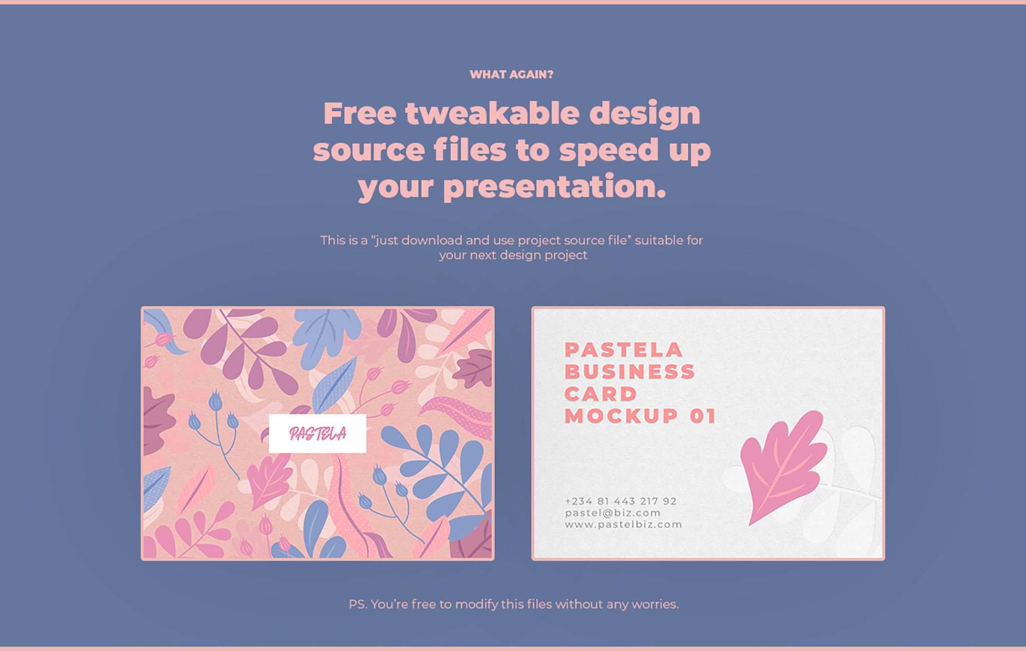 Business Card Mockup Collection V1 presentation image