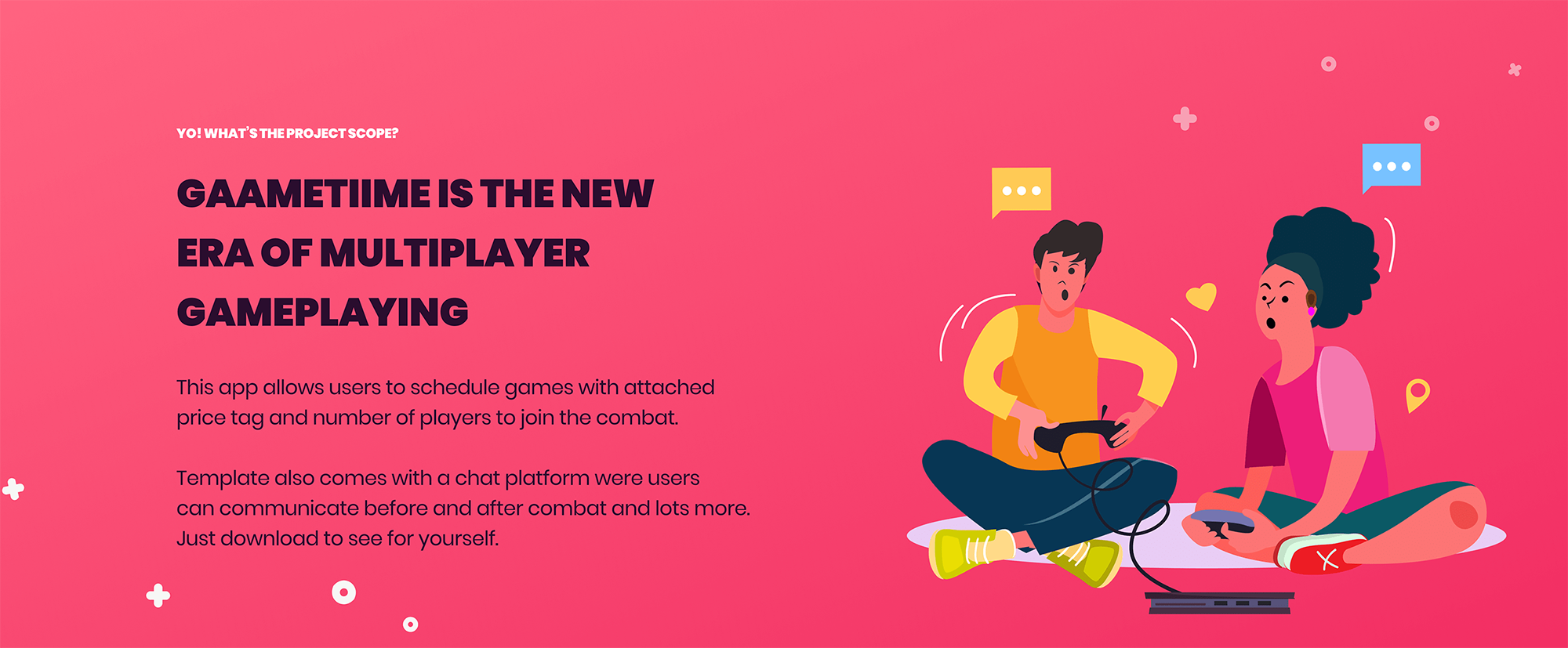 GAAMETIIME UI KIT presentation image