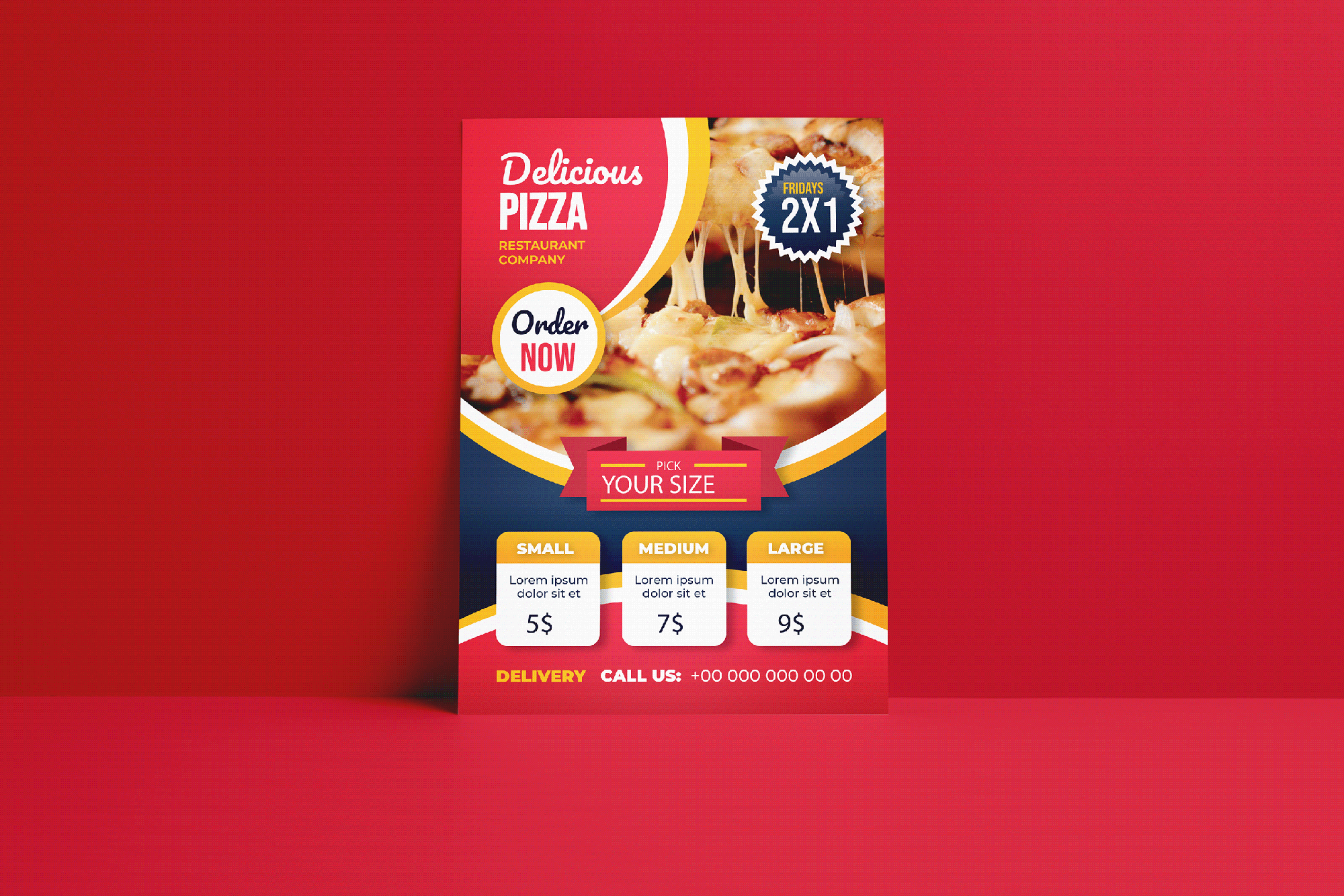 A4 Flyer Mockups Freebie presentation image