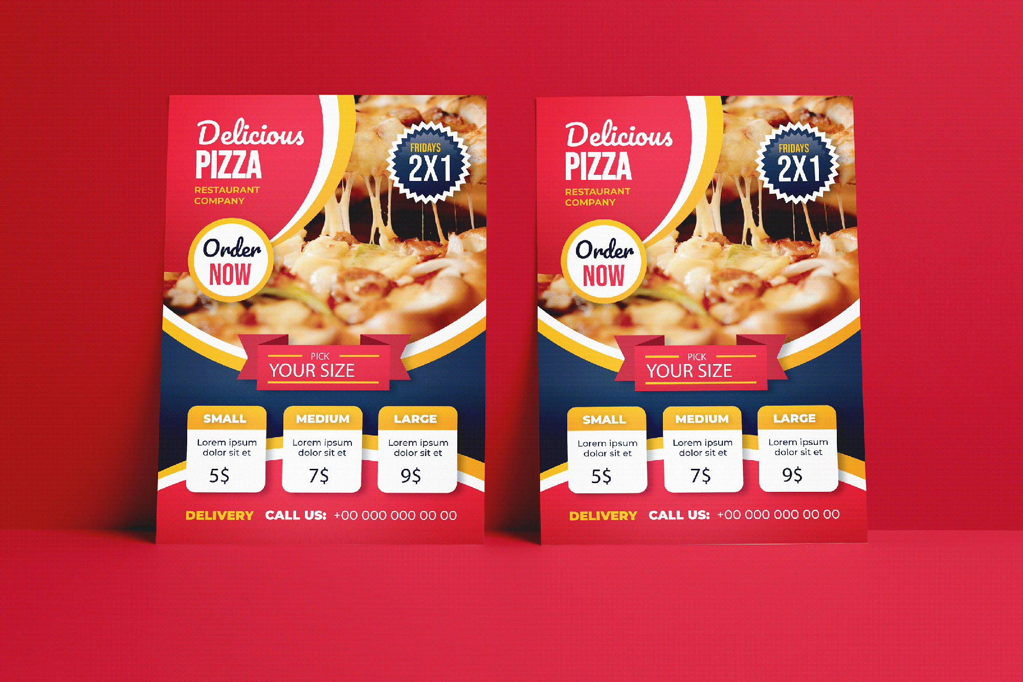 A4 Flyer Mockups Freebie presentation image