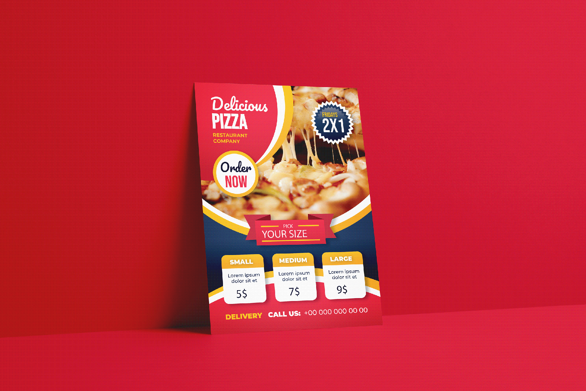 A4 Flyer Mockups Freebie presentation image