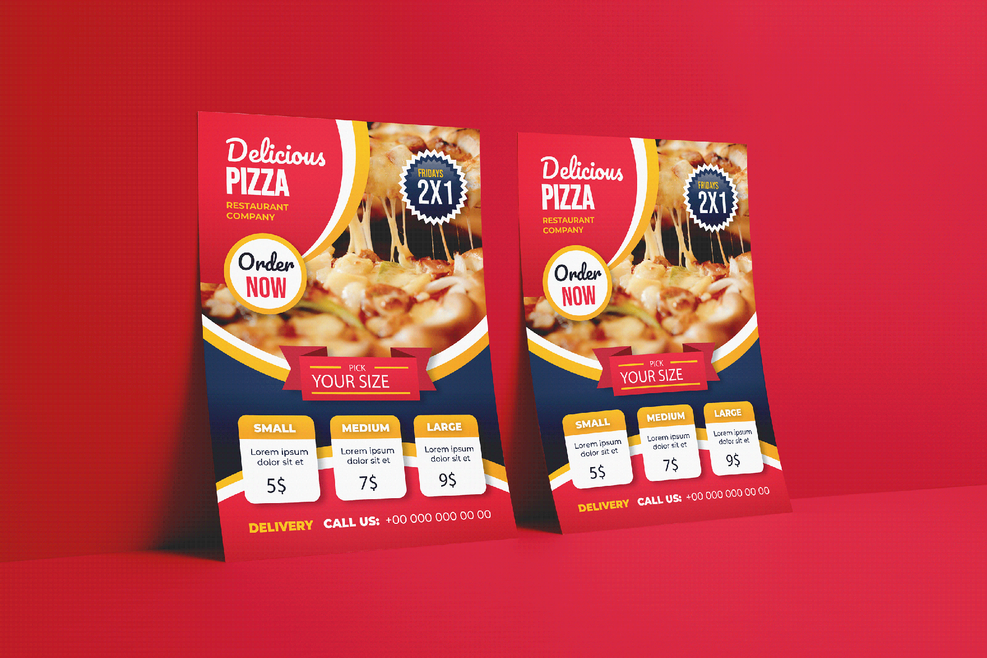 A4 Flyer Mockups Freebie presentation image