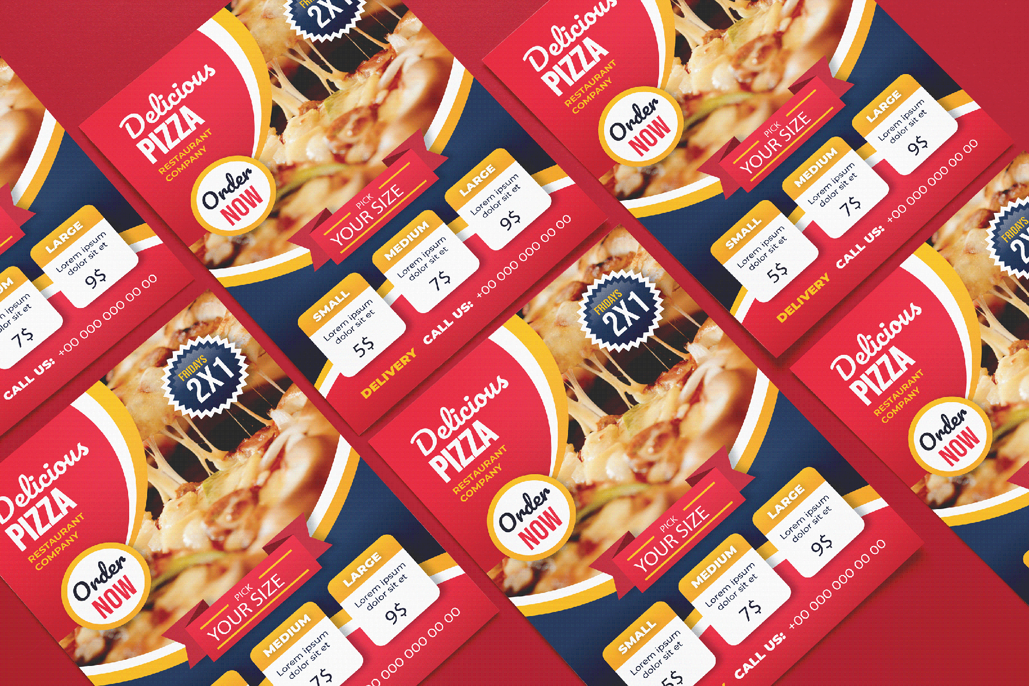 A4 Flyer Mockups Freebie presentation image