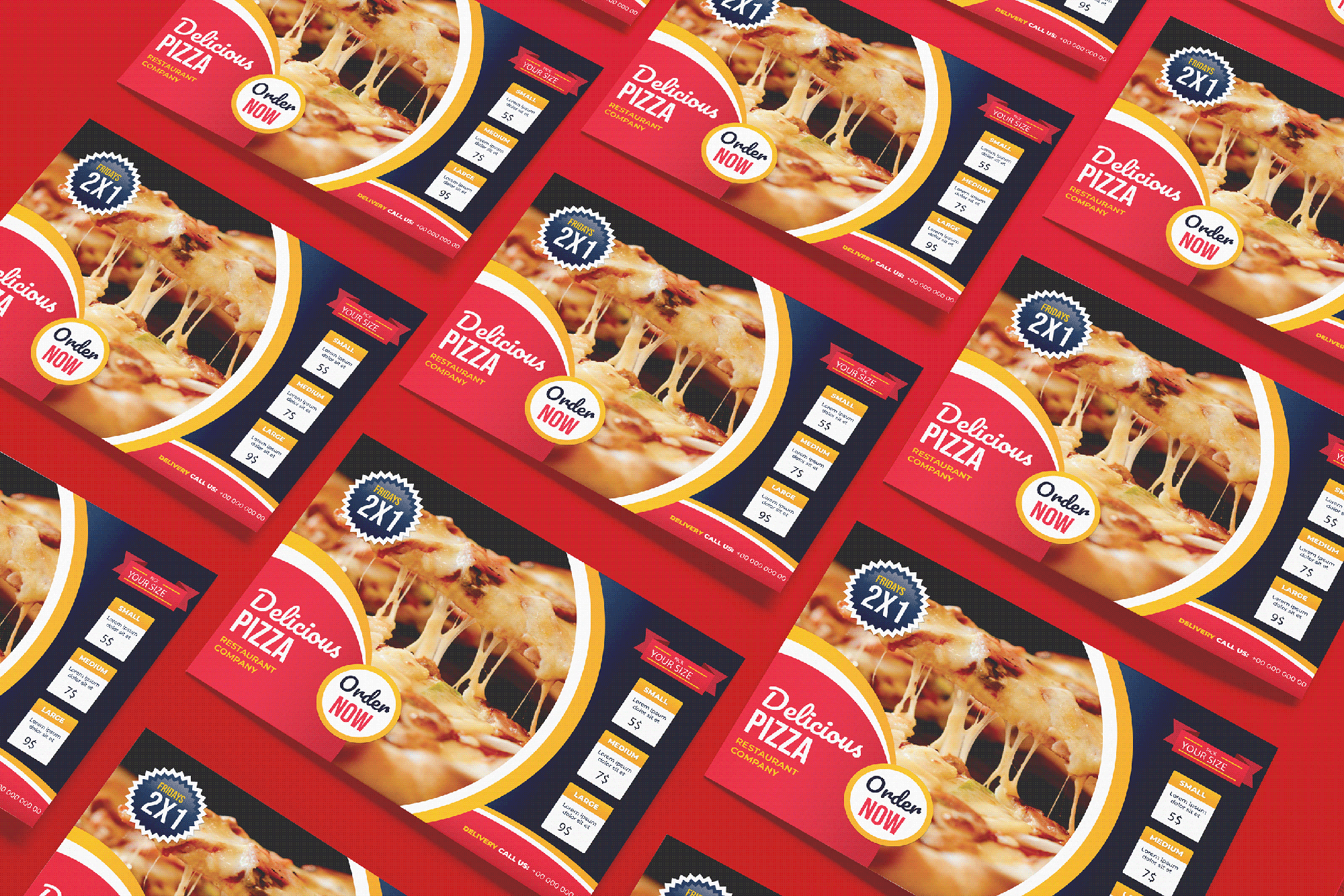 A4 Flyer Mockups Freebie presentation image