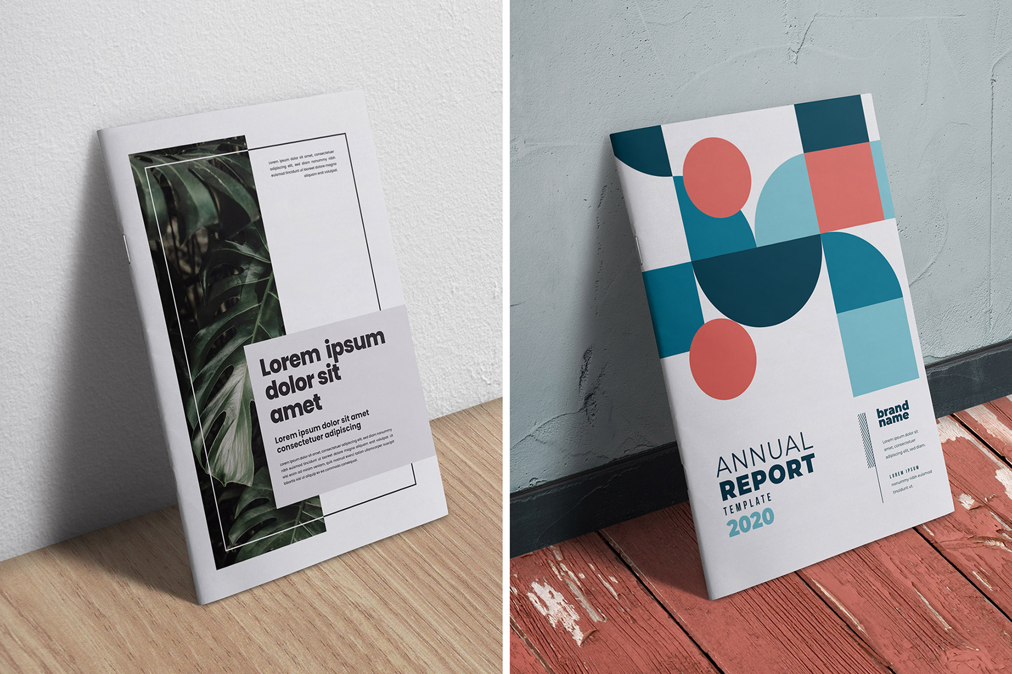 Brochure / Magazine Mockups (1 Free) presentation image