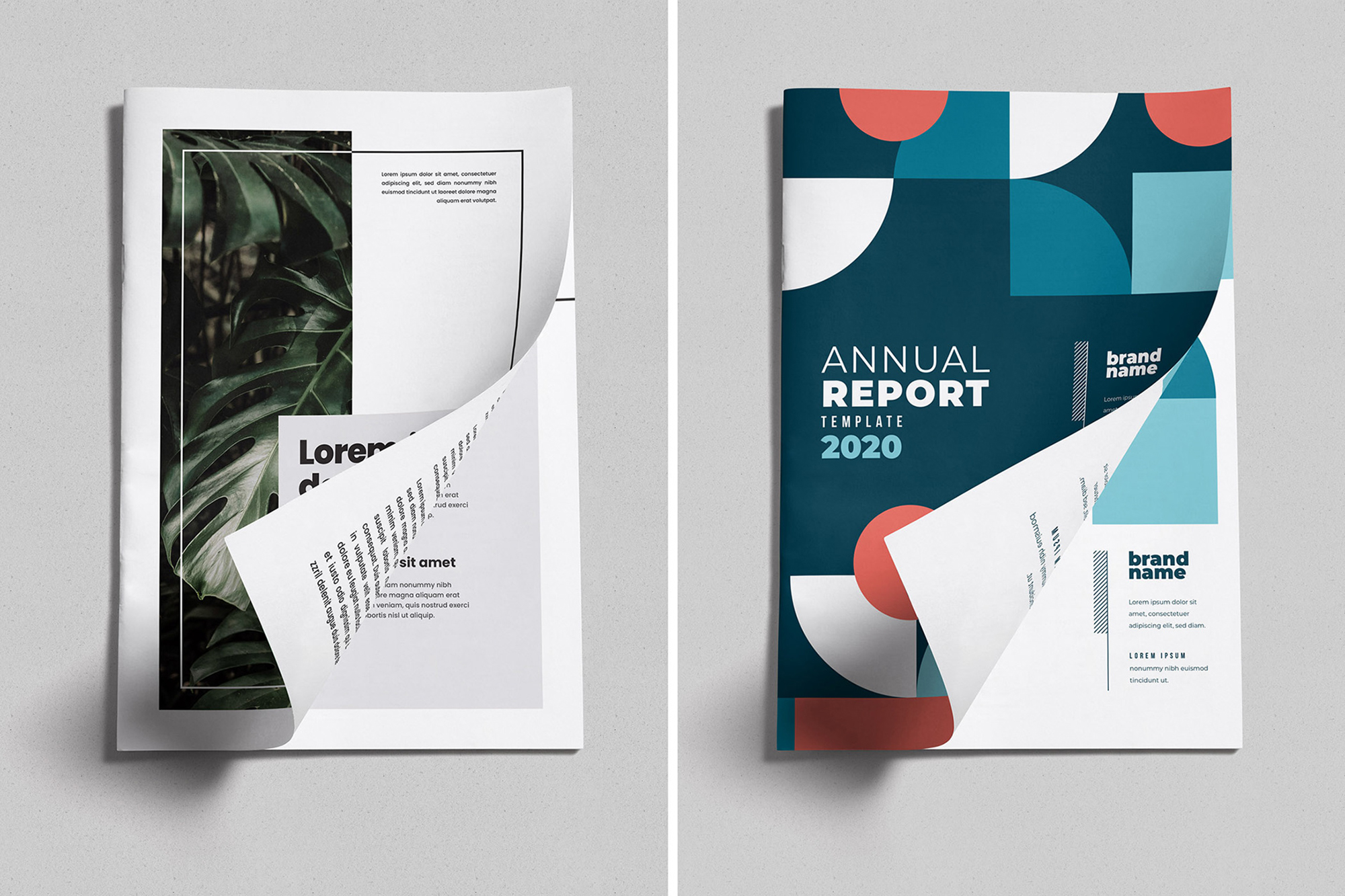 Brochure / Magazine Mockups (1 Free) presentation image