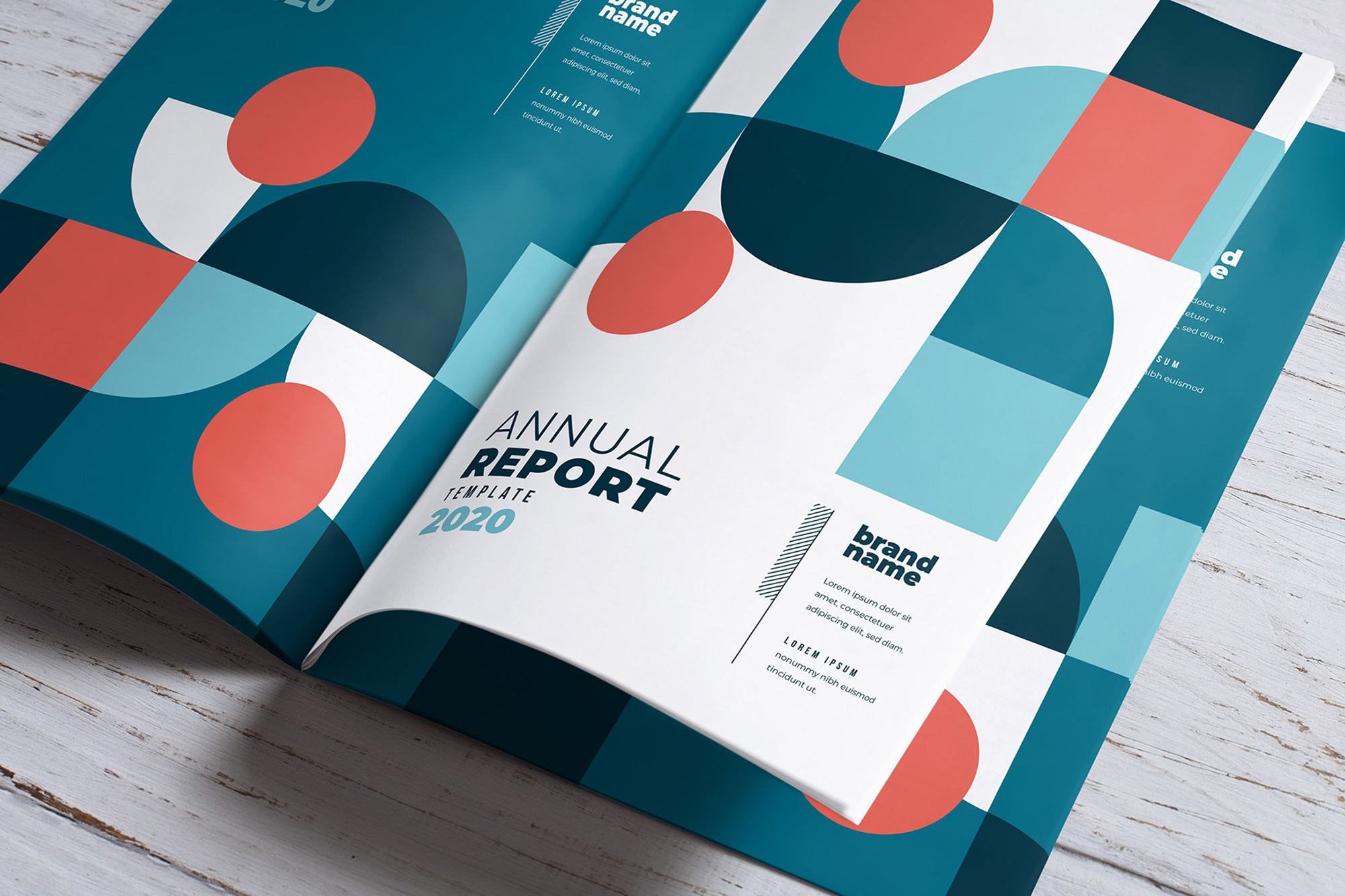 Brochure / Magazine Mockups (1 Free) presentation image