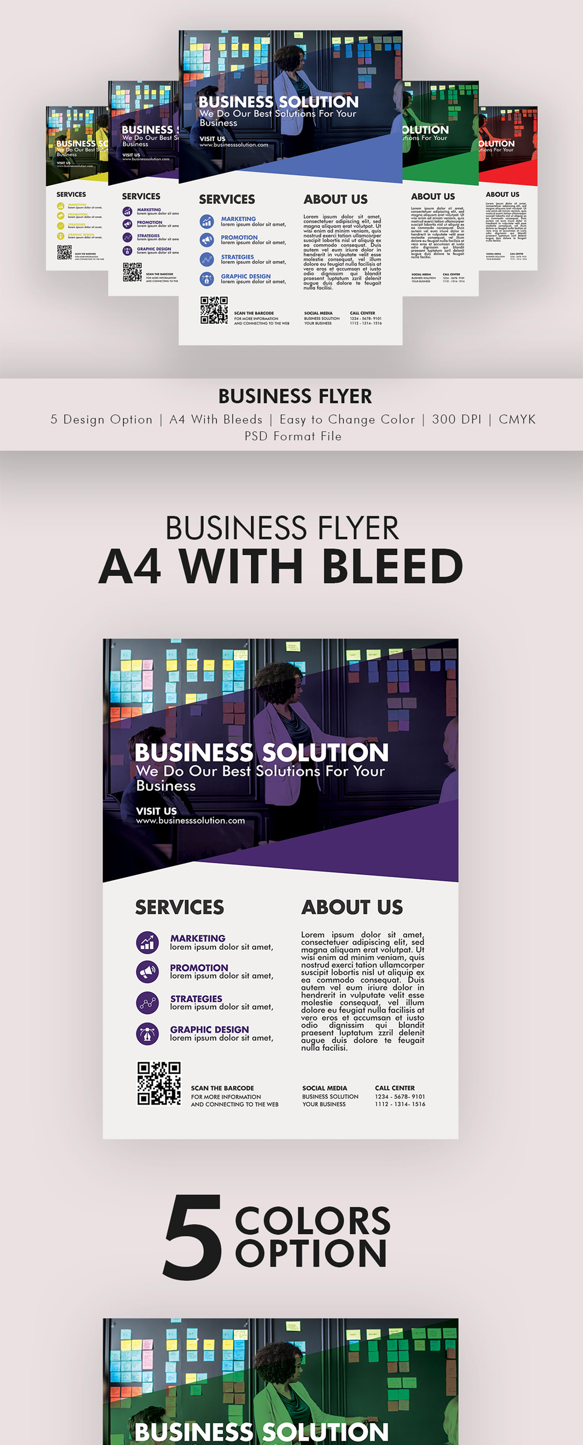 New Business Flyer For Corporate presentation image