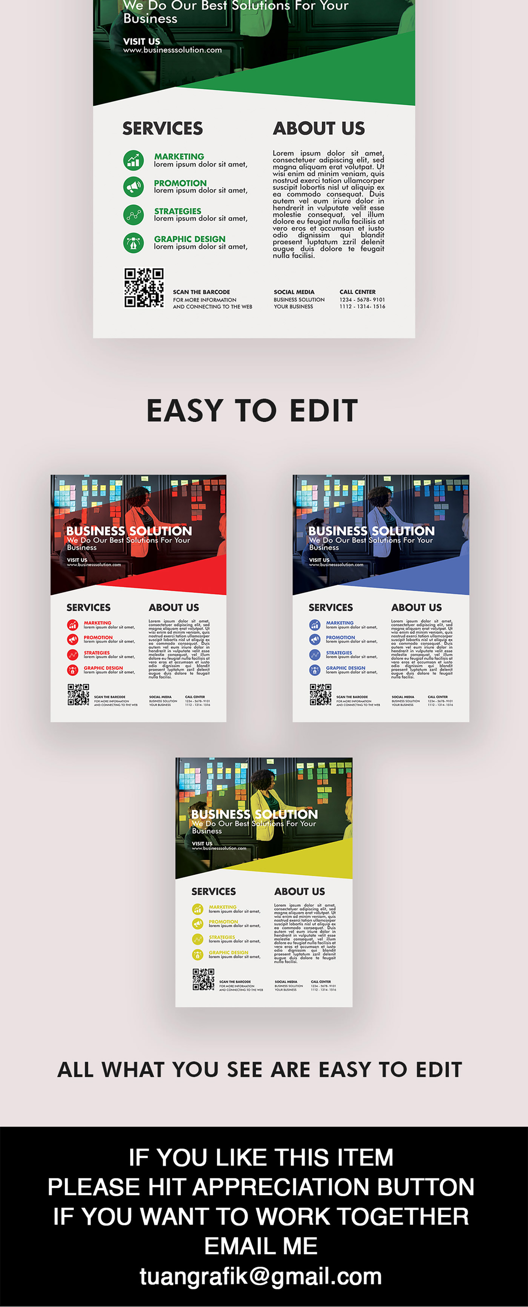 New Business Flyer For Corporate presentation image