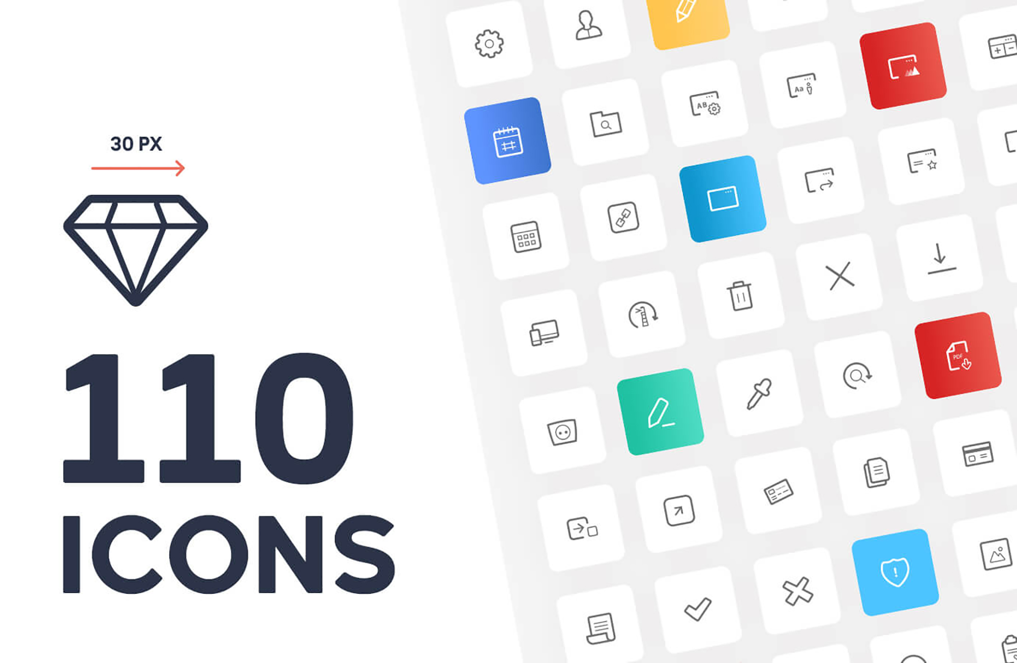 330 Free SVG icons presentation image